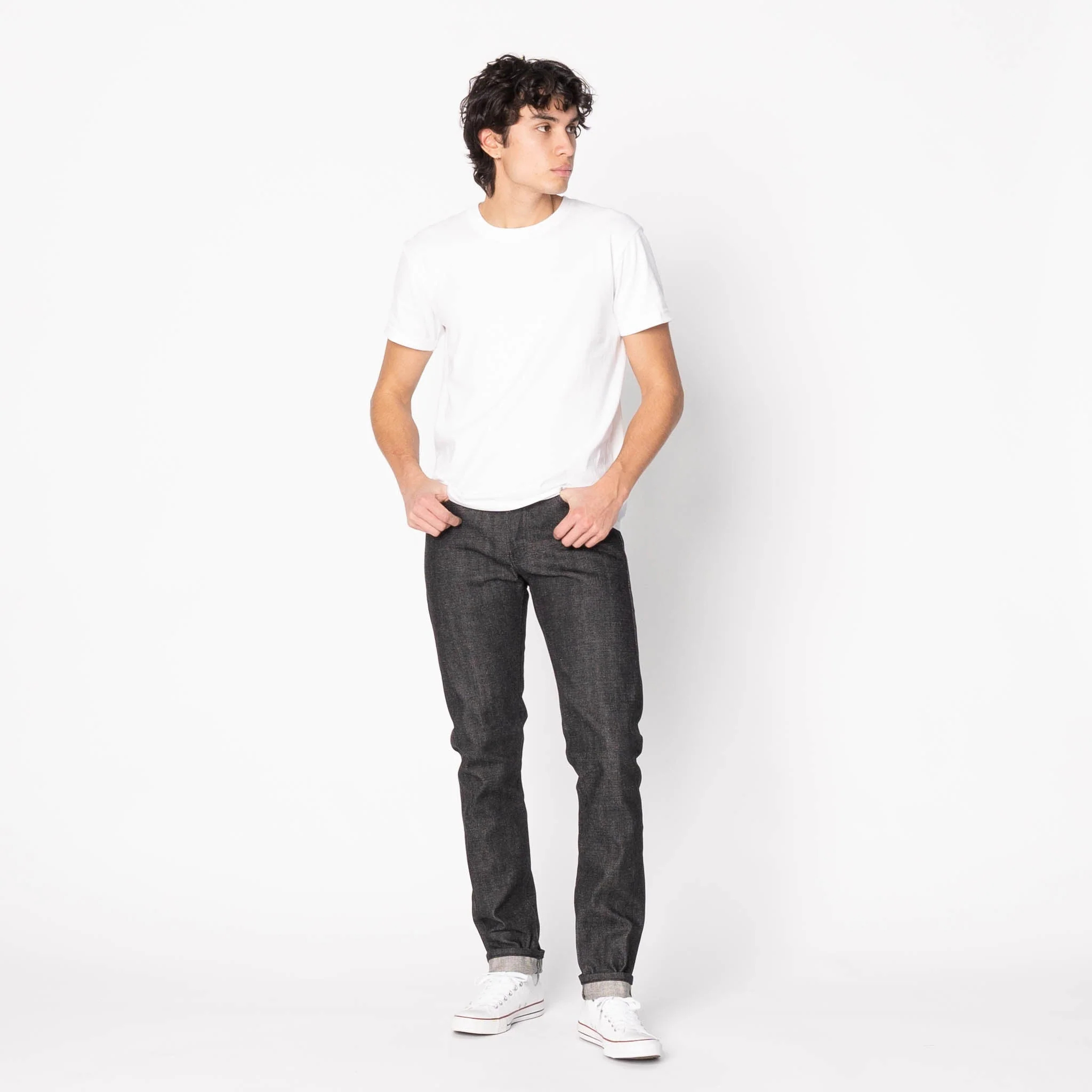 Super Guy - Yatagarasu Selvedge - Black - Image 7