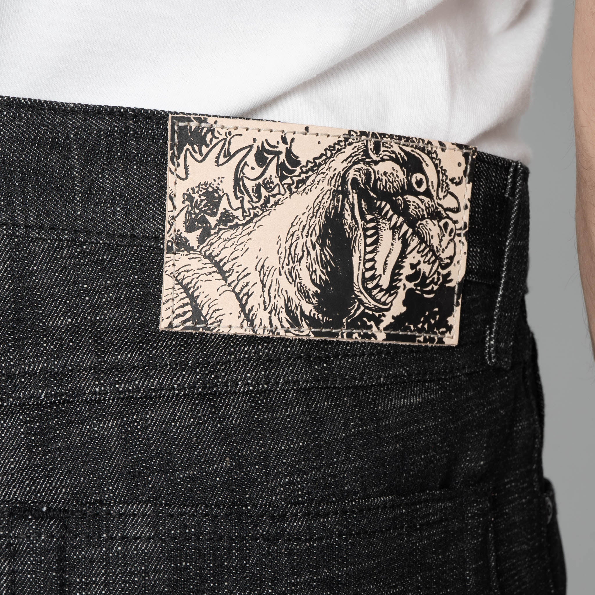 True  Guy - 1954 Godzilla Selvedge - Black - Image 6