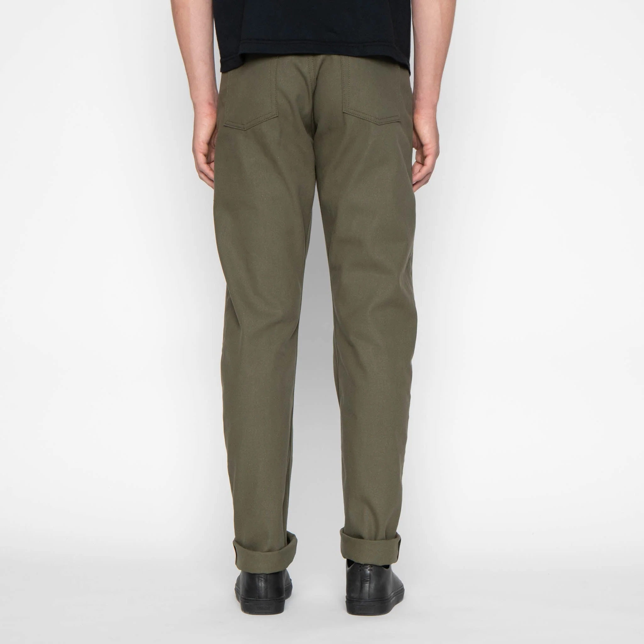 True Guy - Army Green Duck Selvedge - Image 4