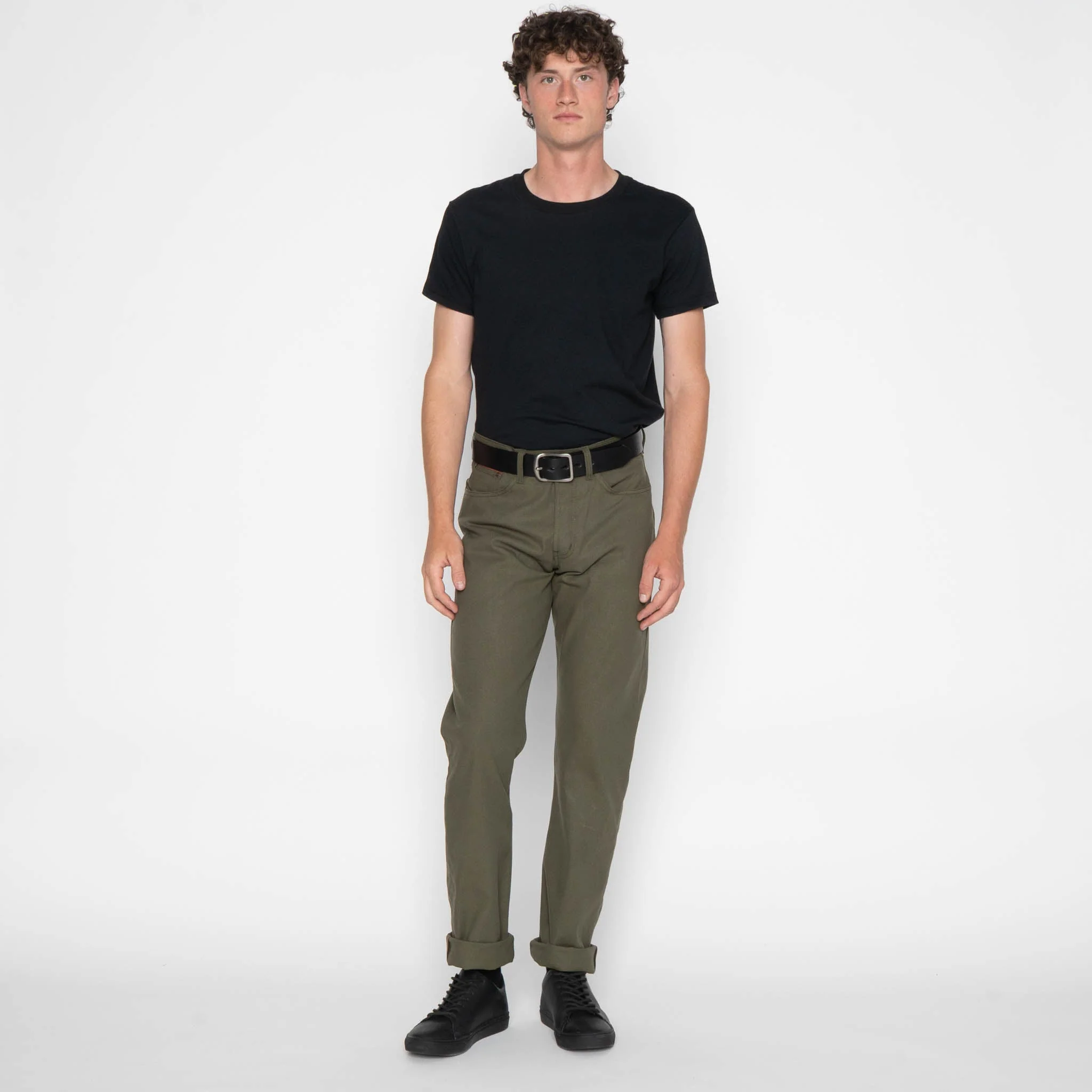 True Guy - Army Green Duck Selvedge - Image 8