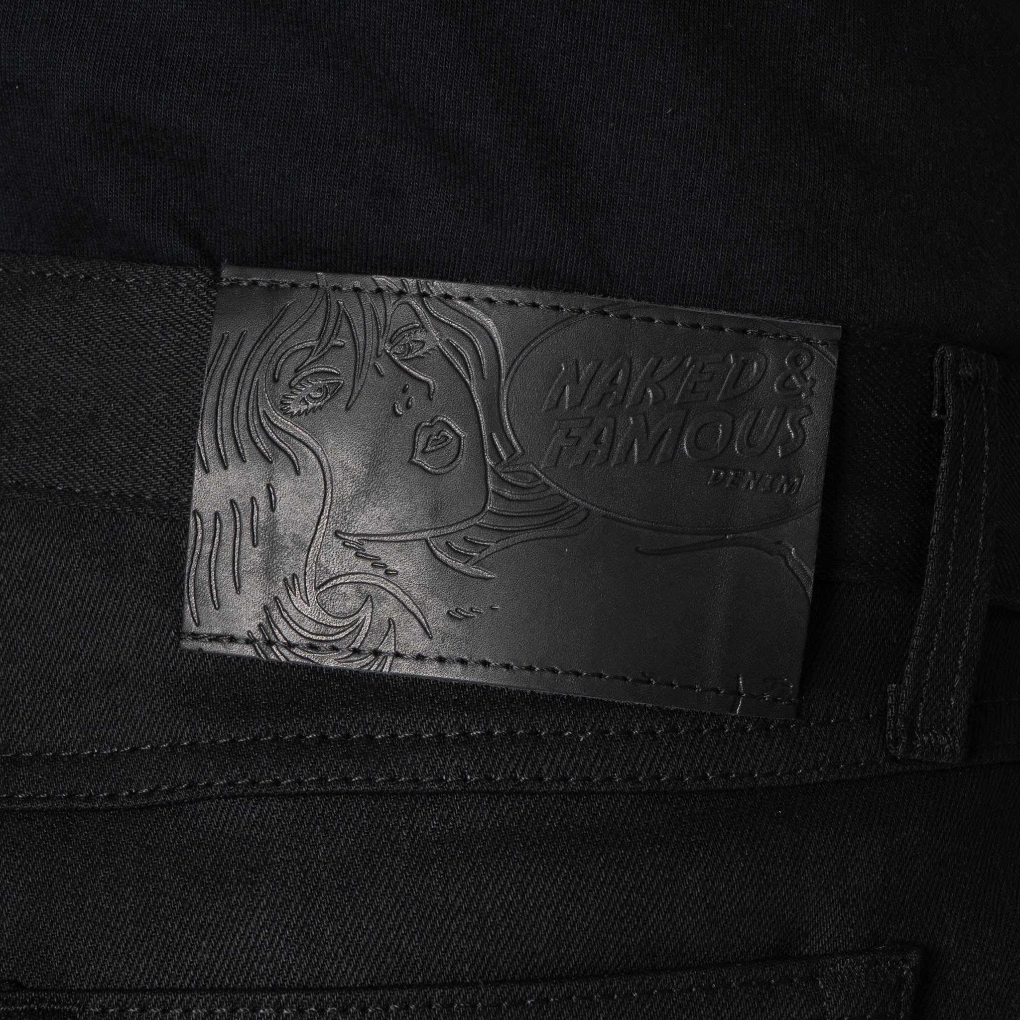 True Guy - Black Cobra Stretch Selvedge - Image 6
