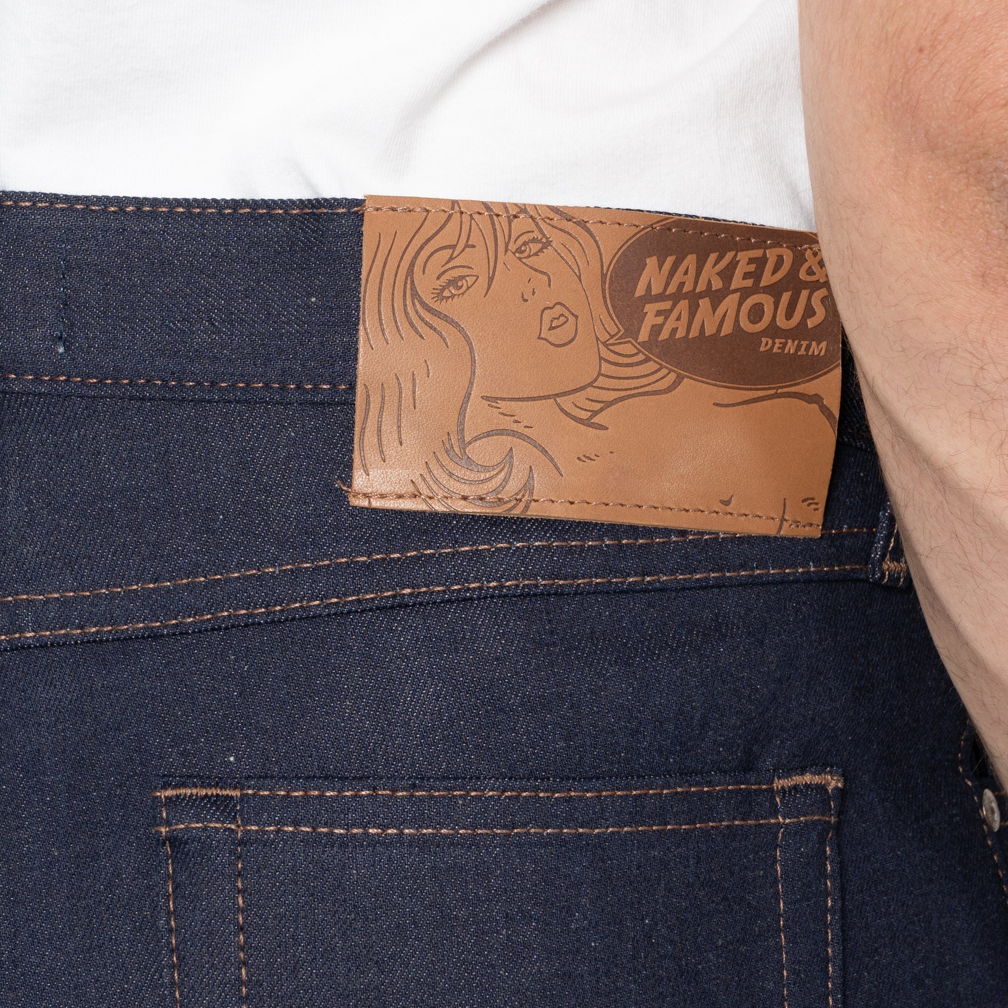 True Guy - Coffee Dye Selvedge - Indigo - Image 6