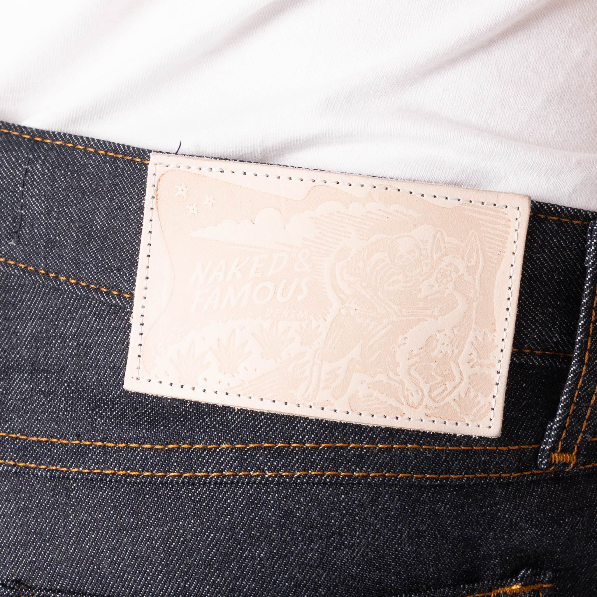 True Guy - Dia De Los Muertos Selvedge - Indigo - Image 5