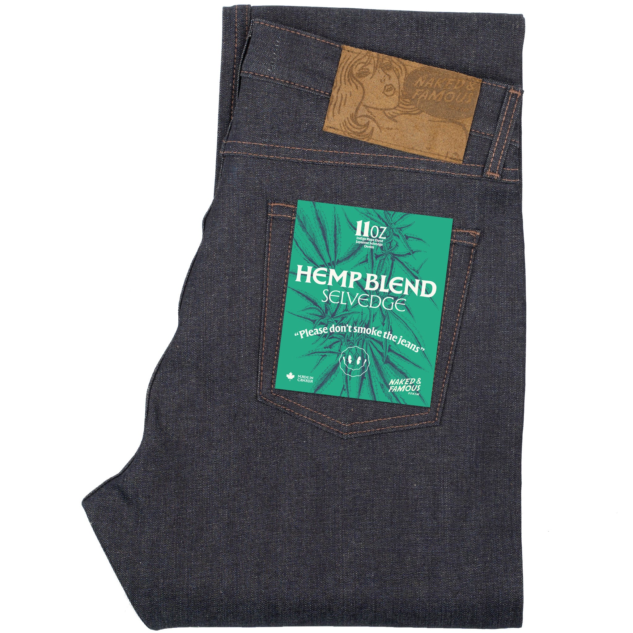 True Guy - Hemp Blend Selvedge - Indigo