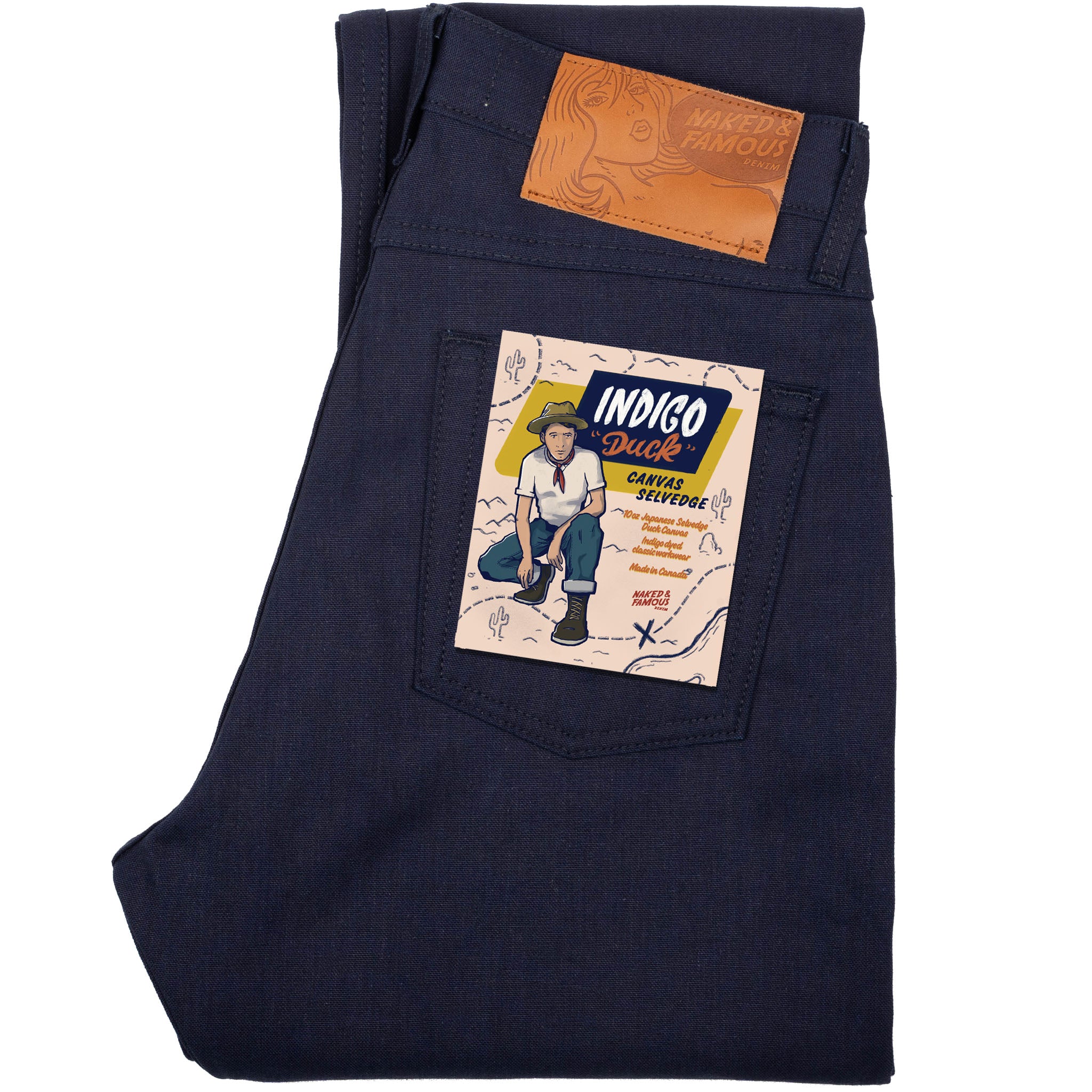 True Guy - Indigo Duck Canvas Selvedge