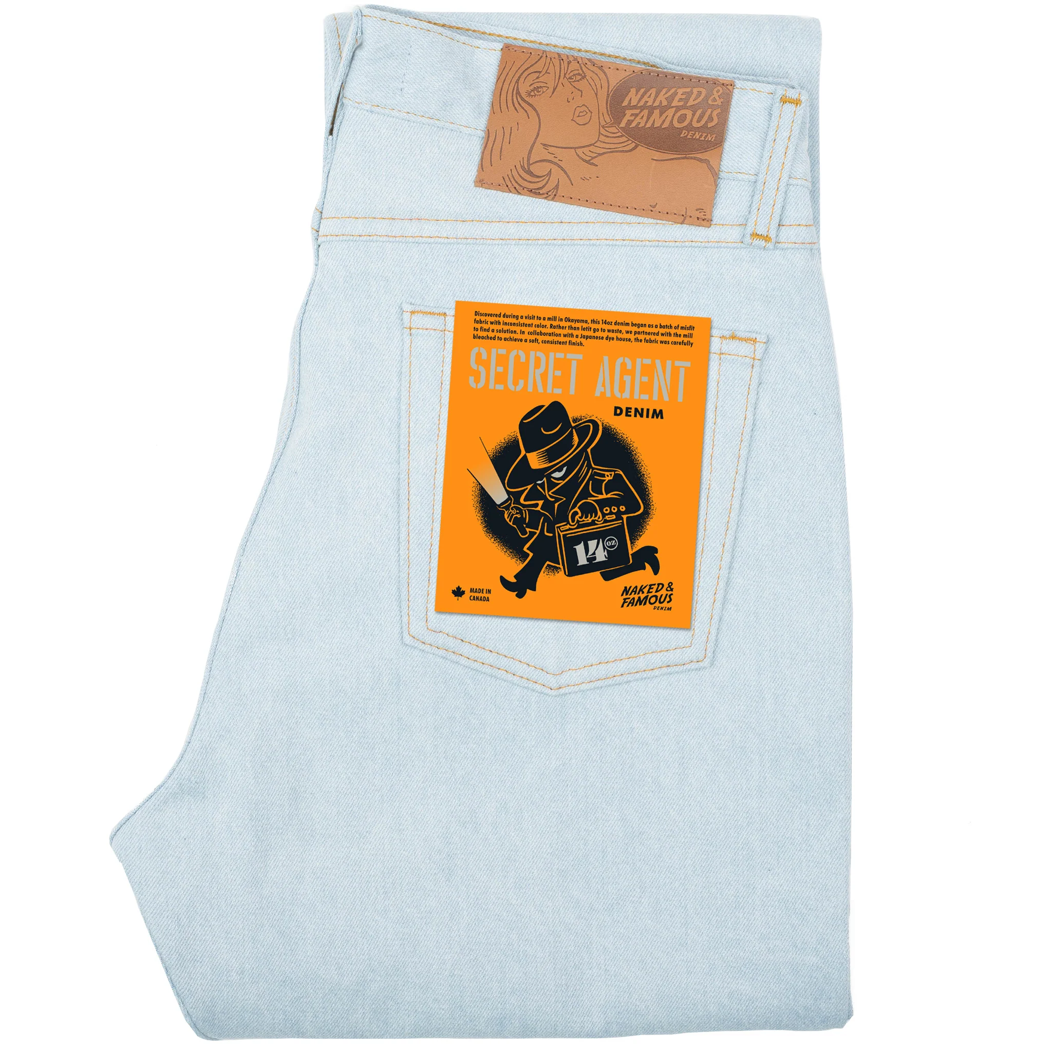 True Guy - Secret Agent Denim - Bleach Blue