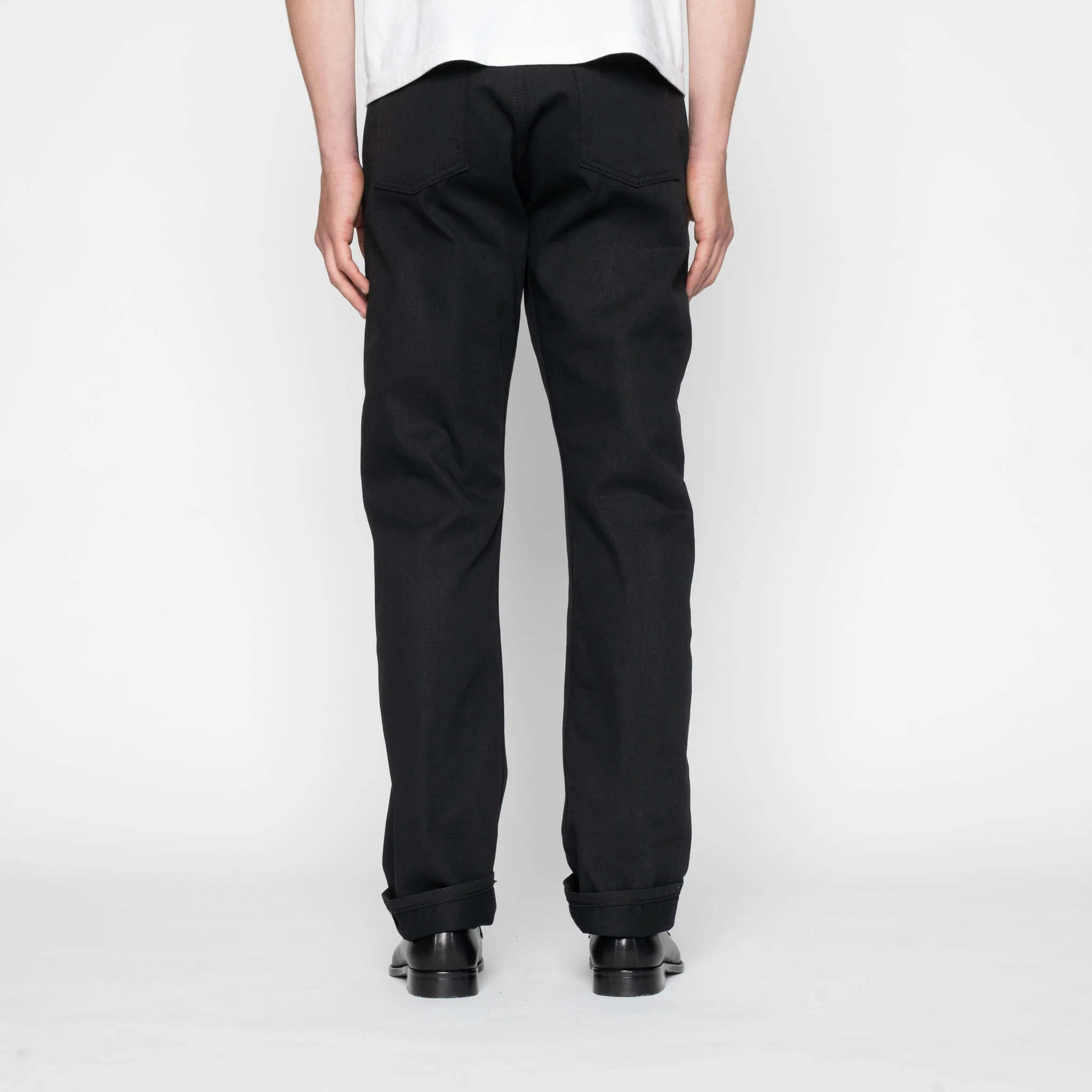 True Guy - Selvedge Slacks Black - Image 4