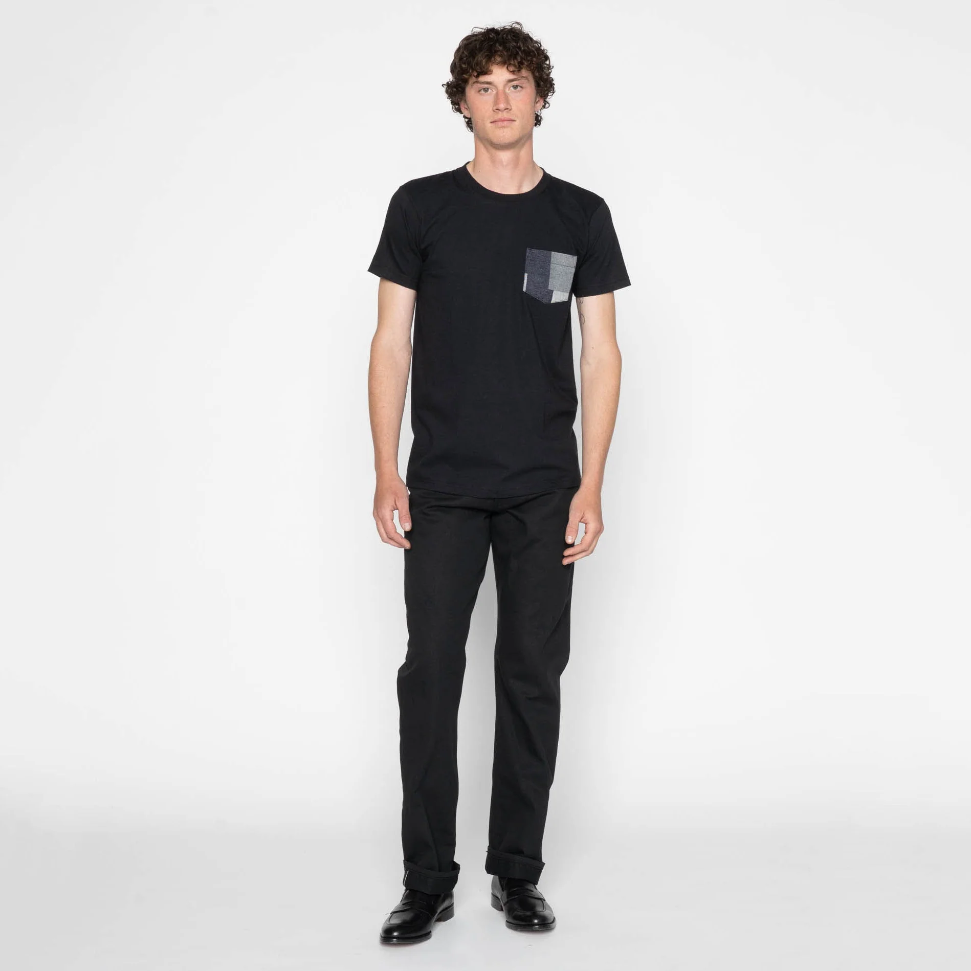 True Guy - Selvedge Slacks Black - Image 8