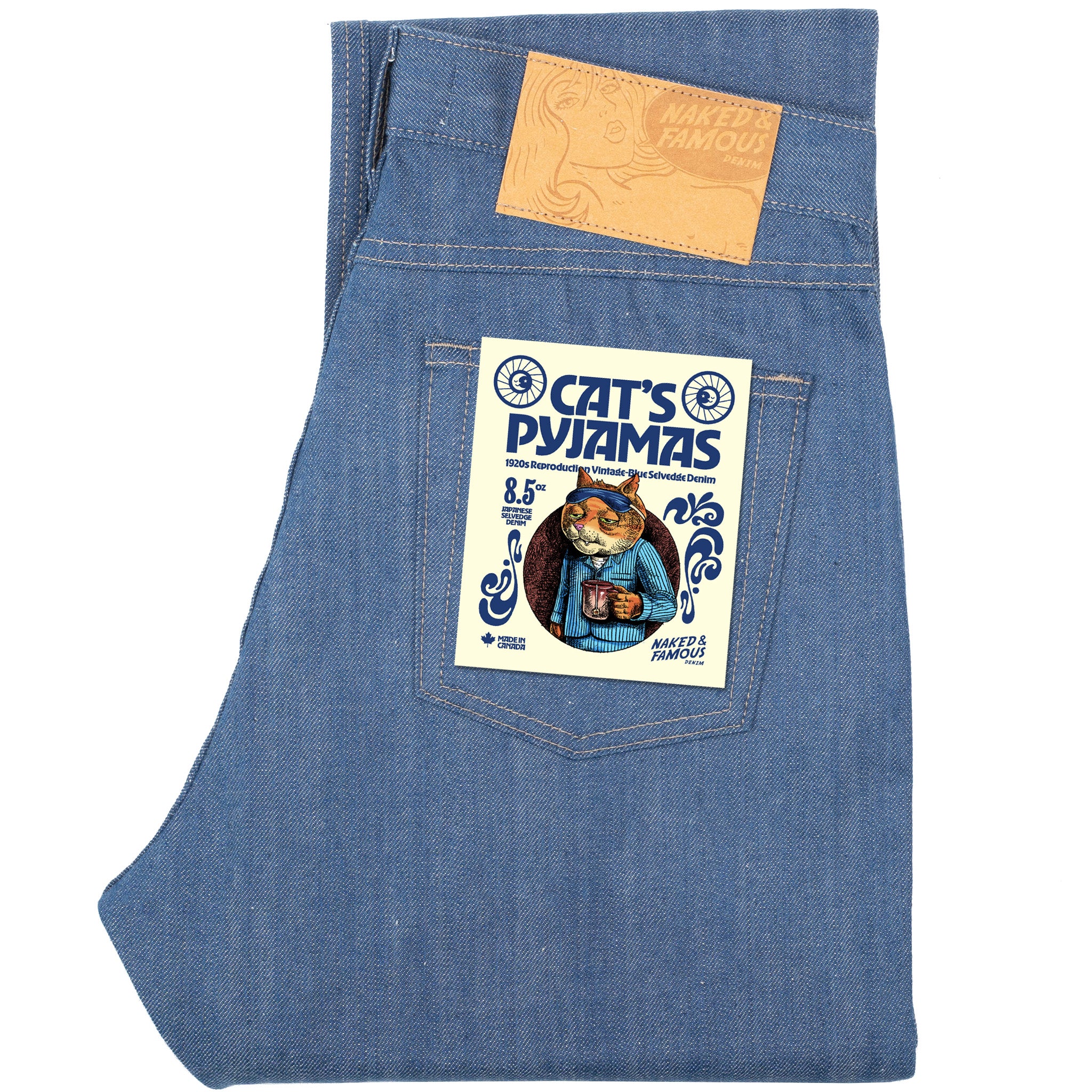 True Guy - The Cat’s Pyjamas Selvedge - Blue