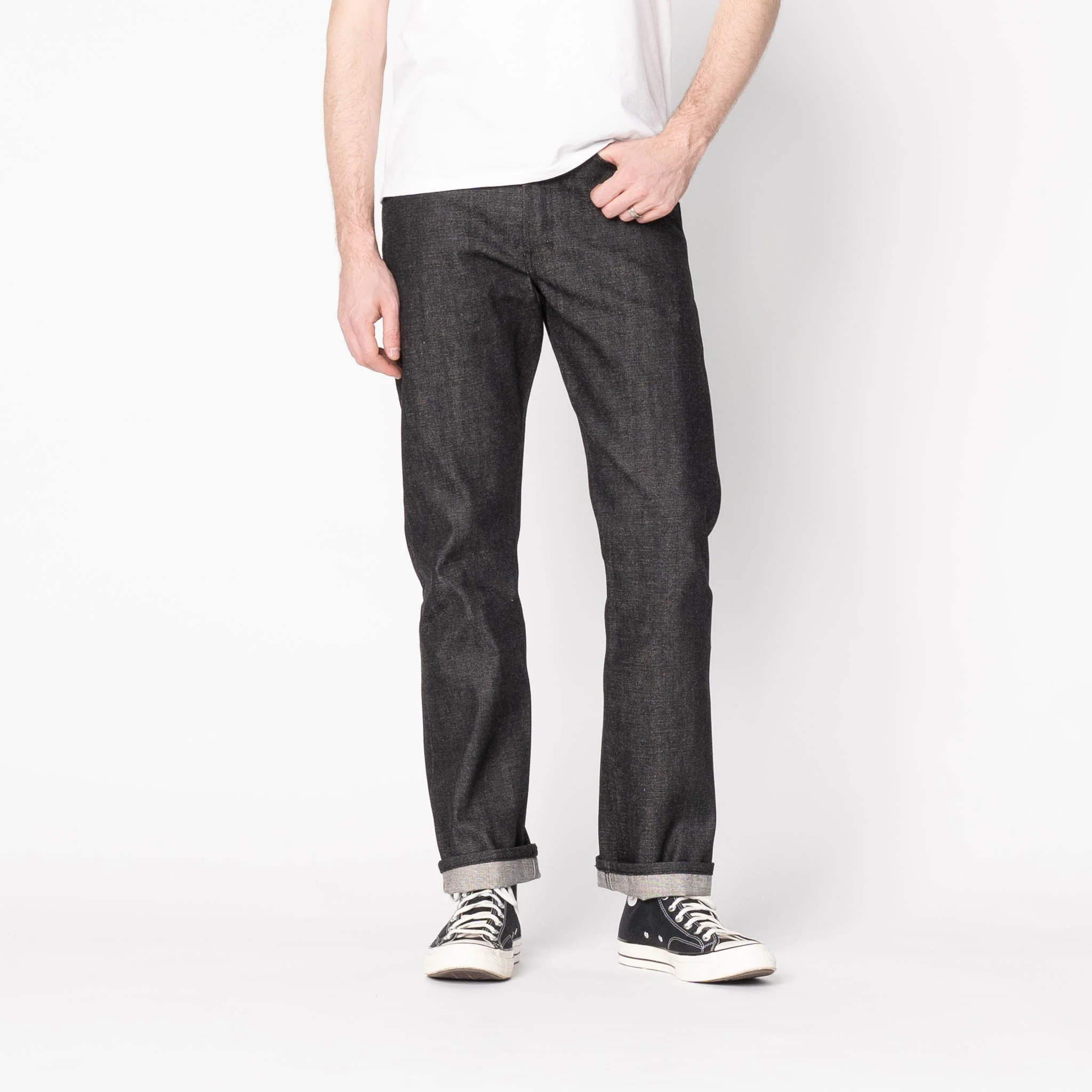 True Guy - Yatagarasu Selvedge - Black - Image 2