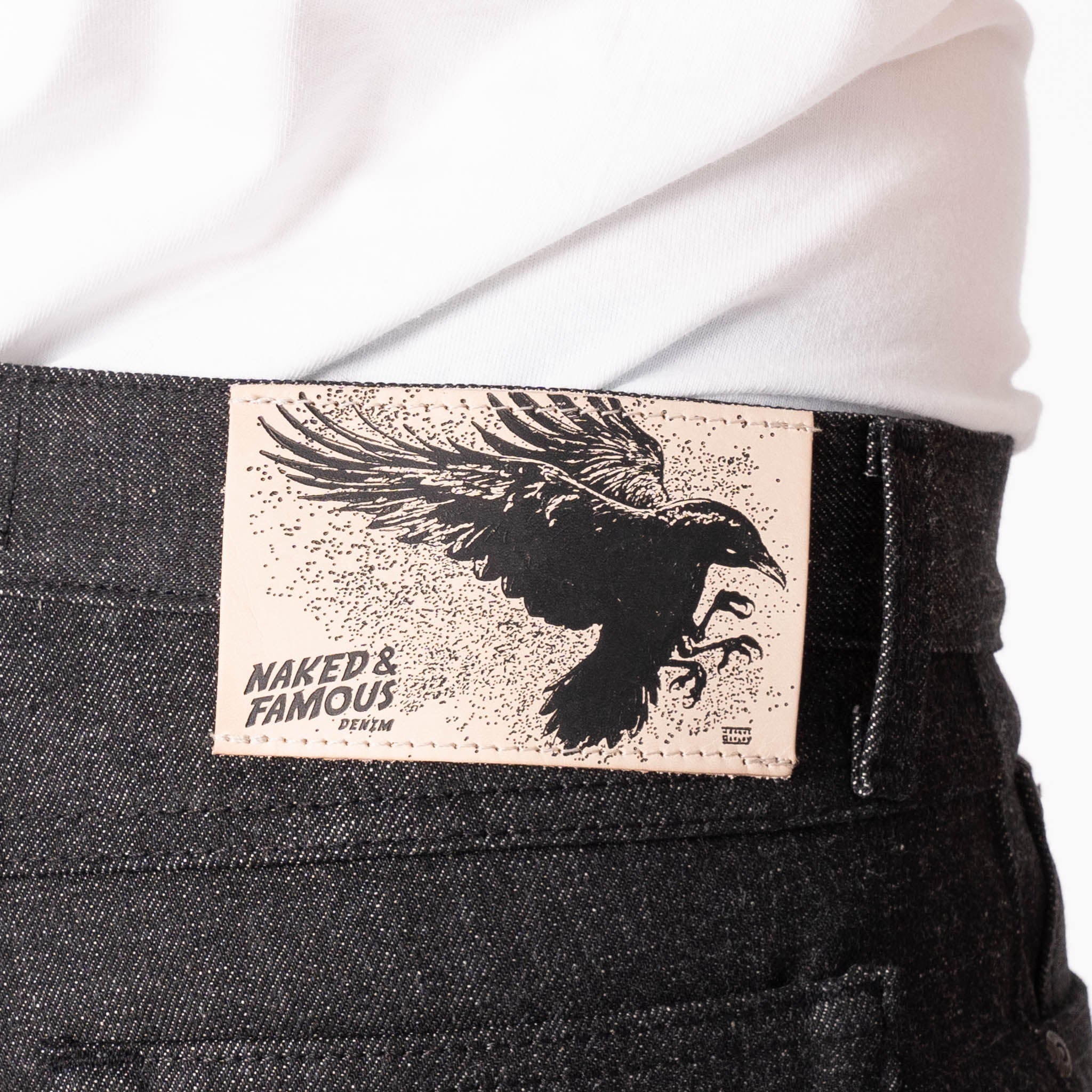 True Guy - Yatagarasu Selvedge - Black - Image 5