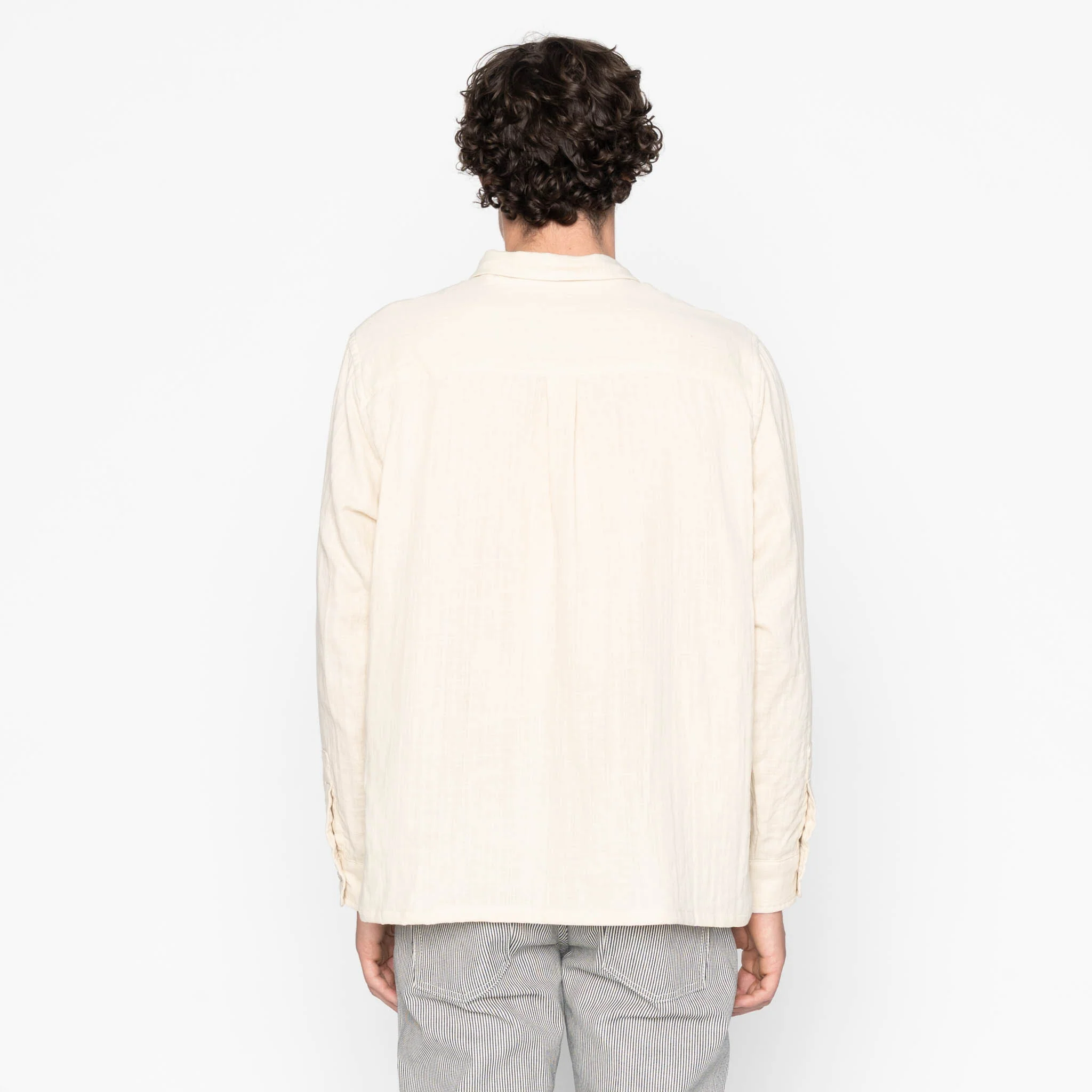 True Shirt - Double Weave Slub Gauze - Bone - Image 4