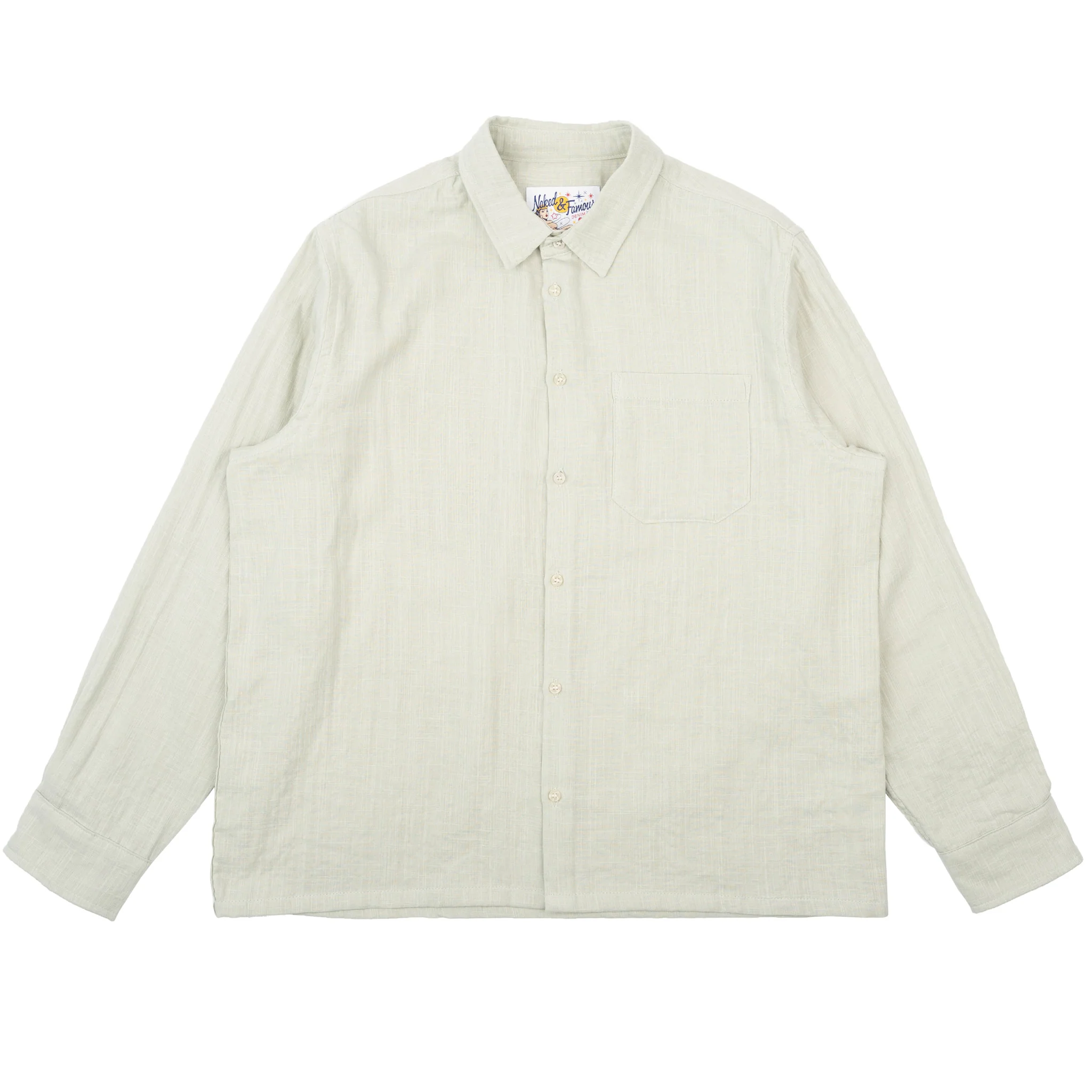 True Shirt - Double Weave Slub Gauze - Mint