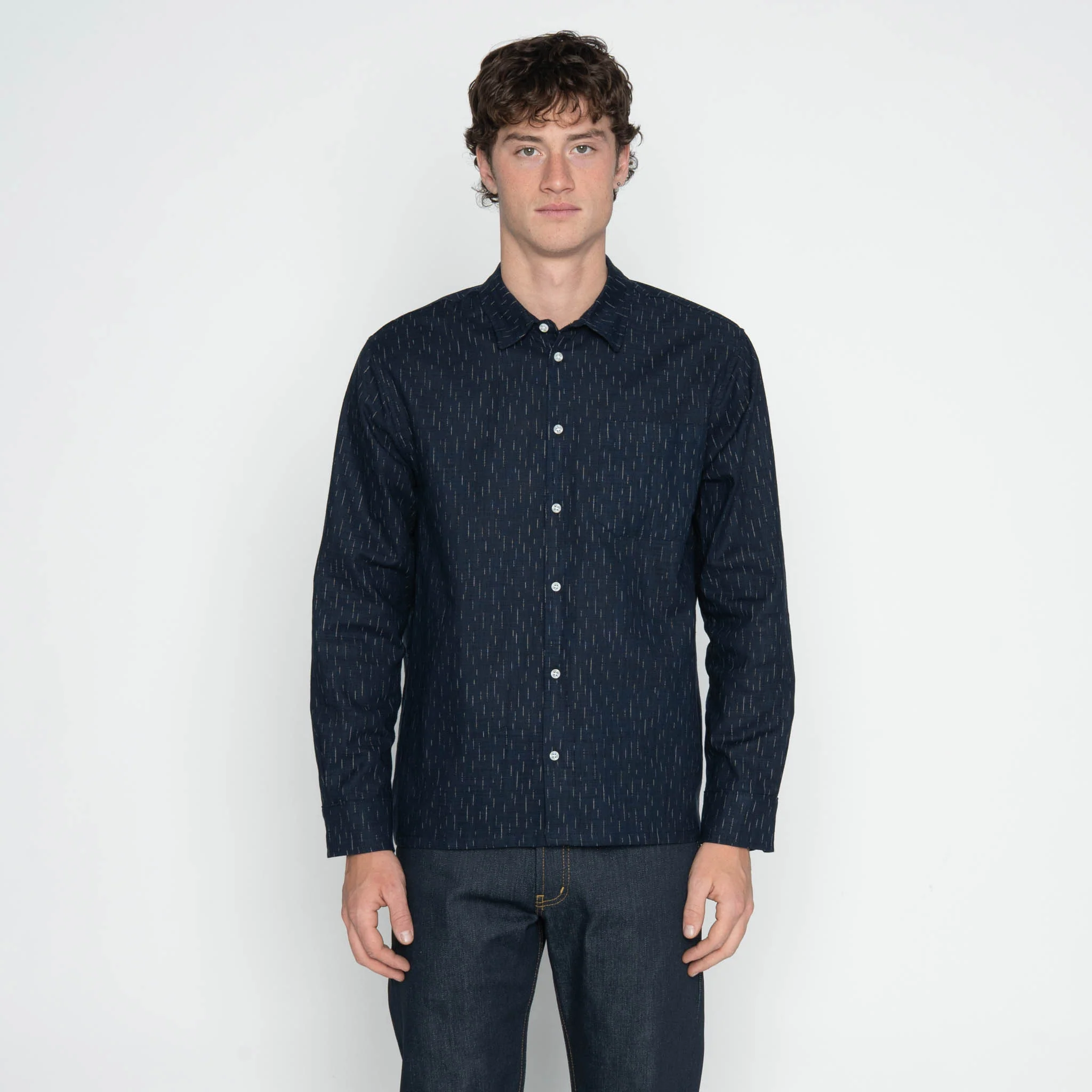 True Shirt - Kimono Rain - Indigo - Image 2