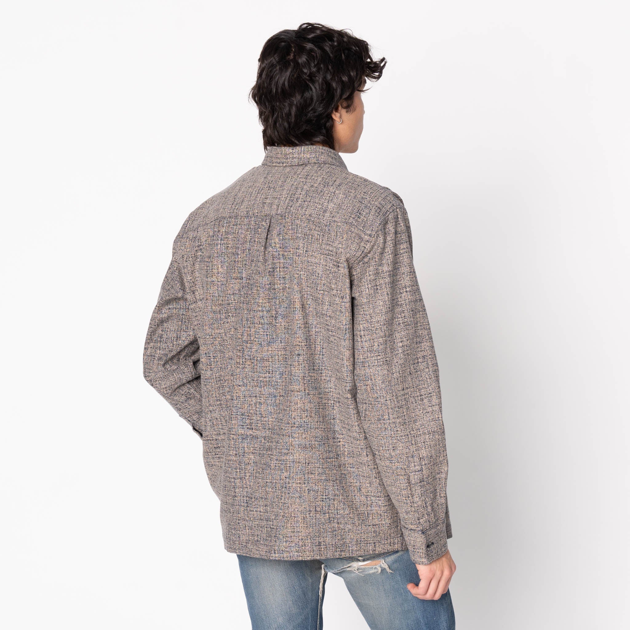 True Shirt - Kimono Scramble - Indigo - Image 2