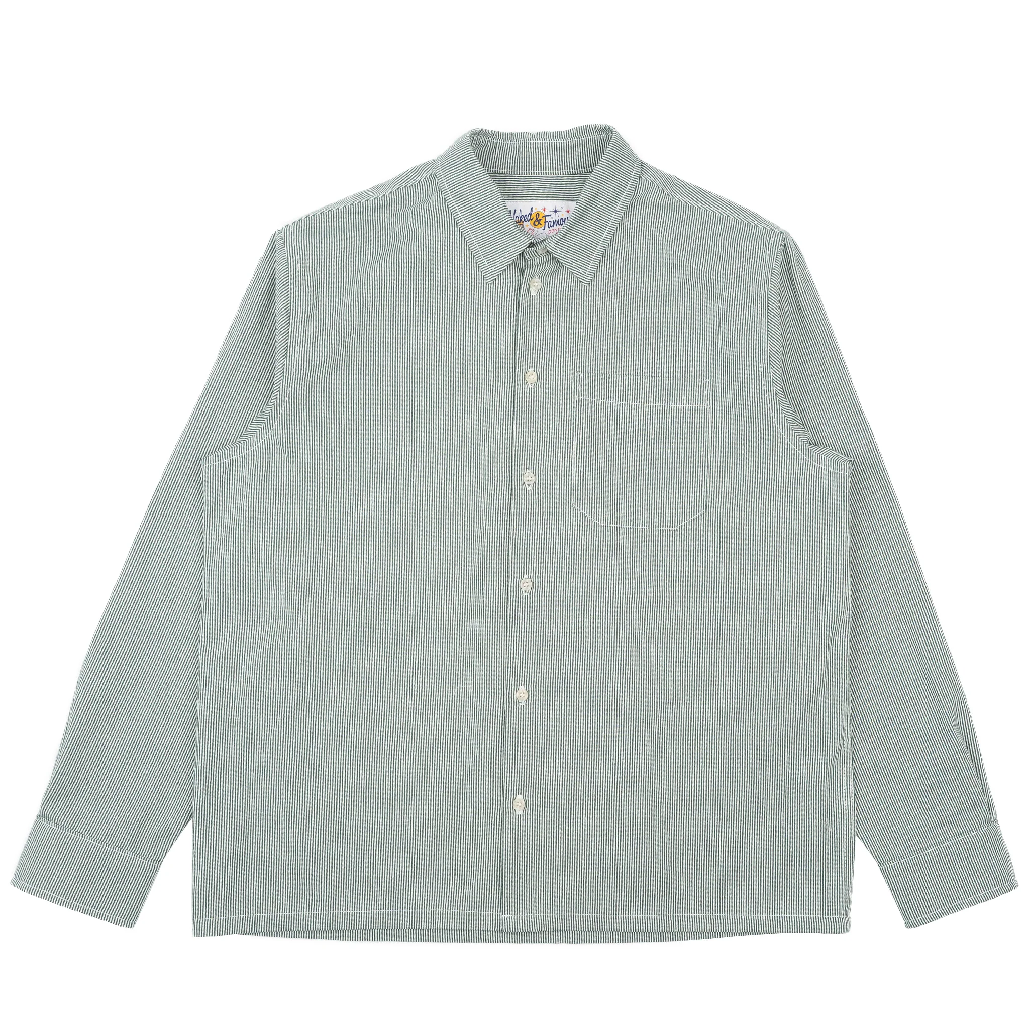 True Shirt - Organic Hickory - Green