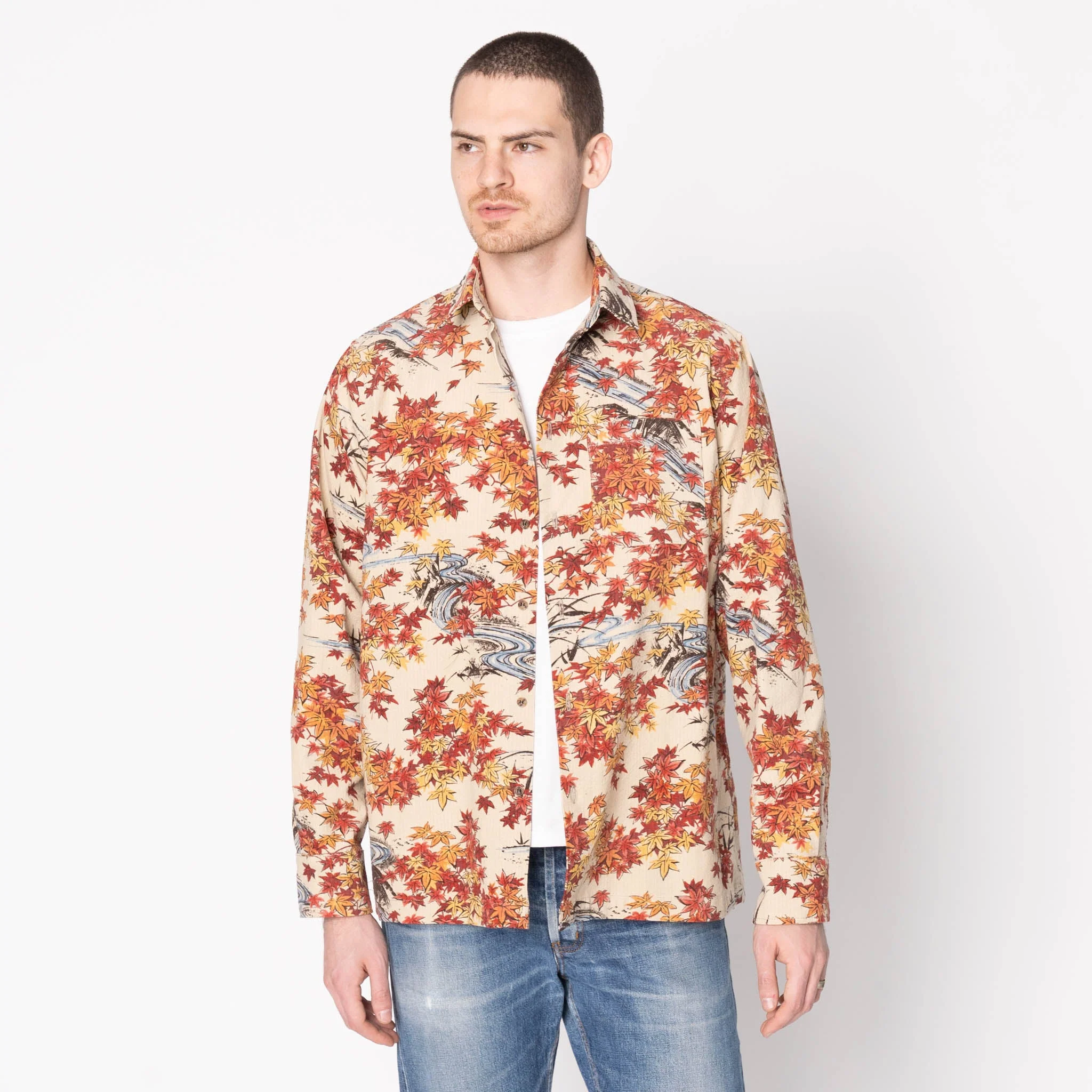 True Shirt - Printed - Autumn - Cream - Image 2