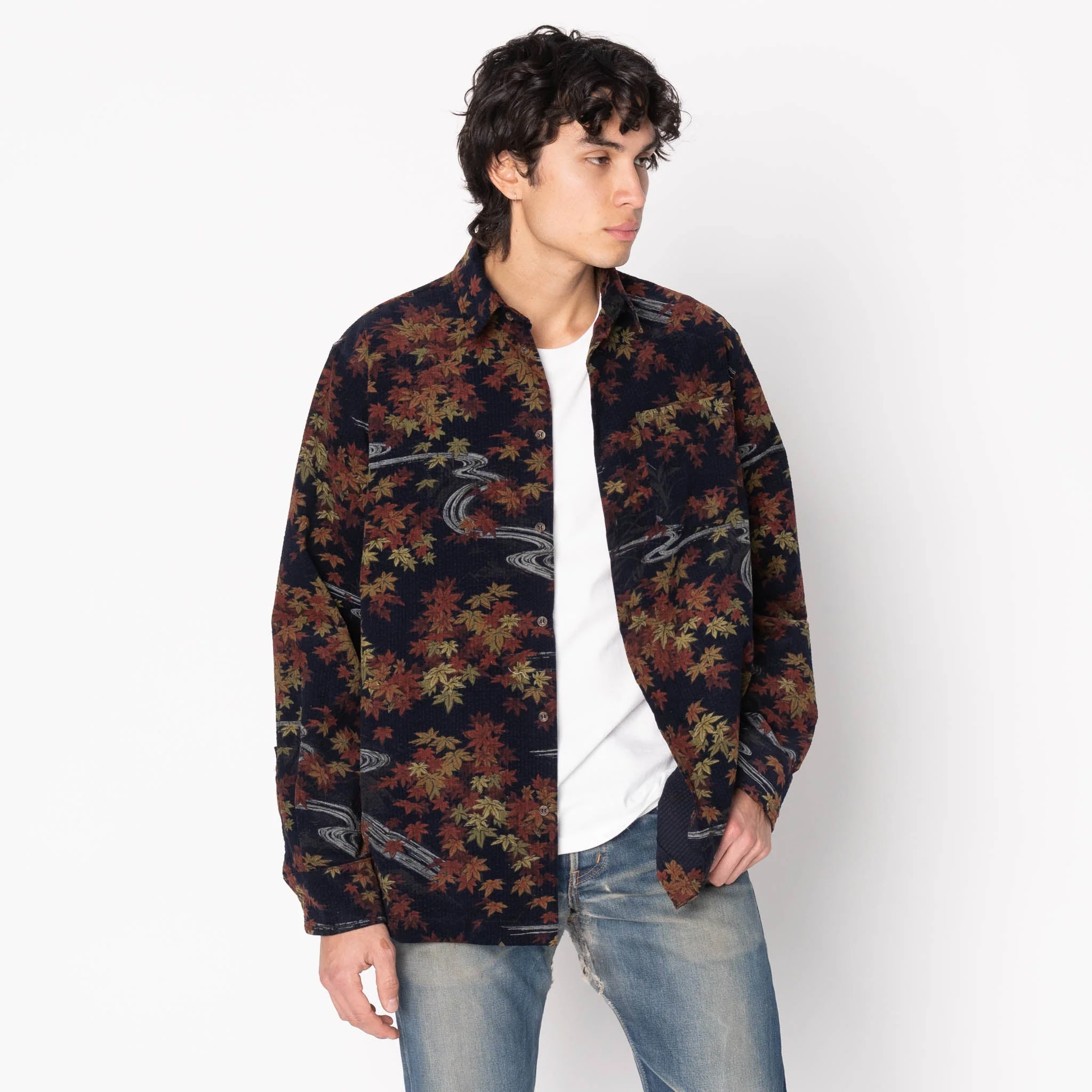 True Shirt - Printed - Autumn - Navy - Image 2