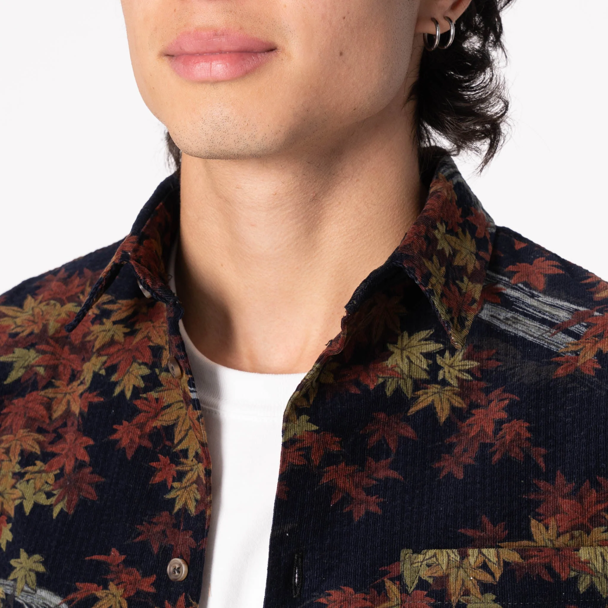 True Shirt - Printed - Autumn - Navy - Image 4