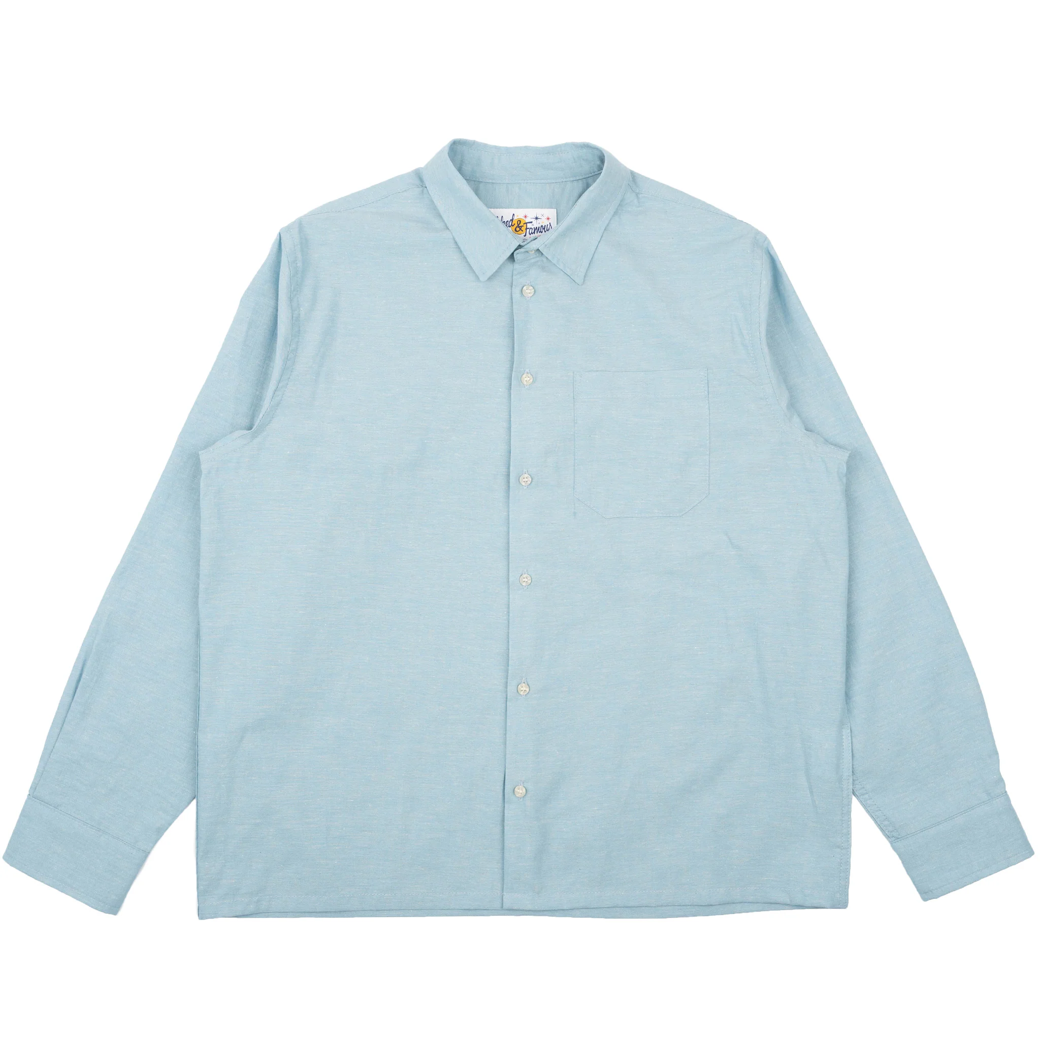 True Shirt - Selvedge Chambray - Pale Blue