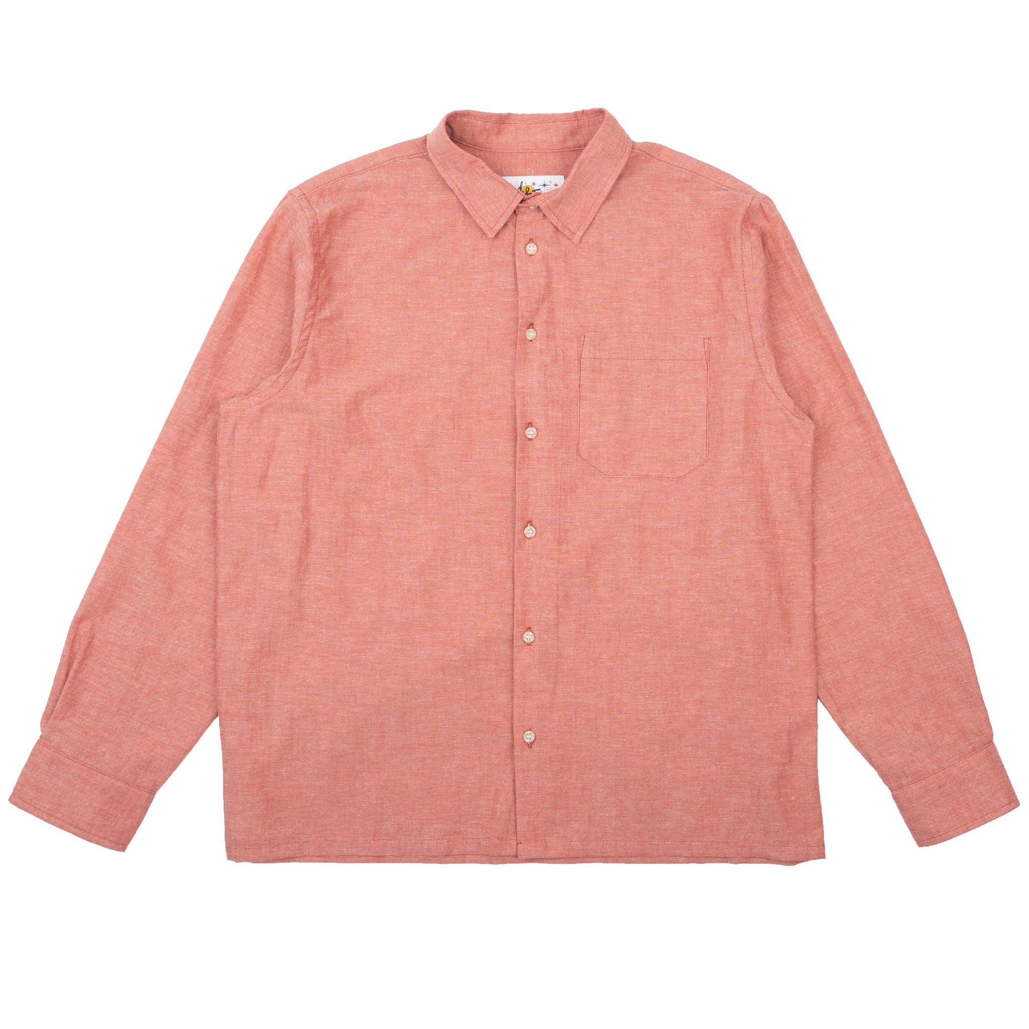 True Shirt - Selvedge Chambray - Red