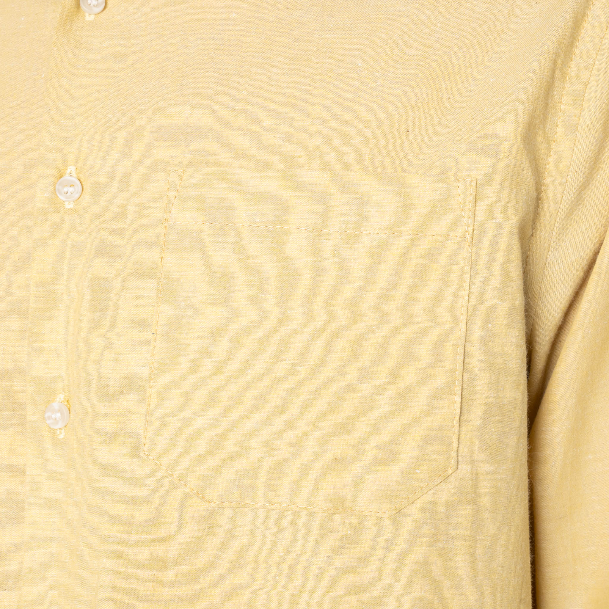 True Shirt - Selvedge Chambray - Yellow - Image 5