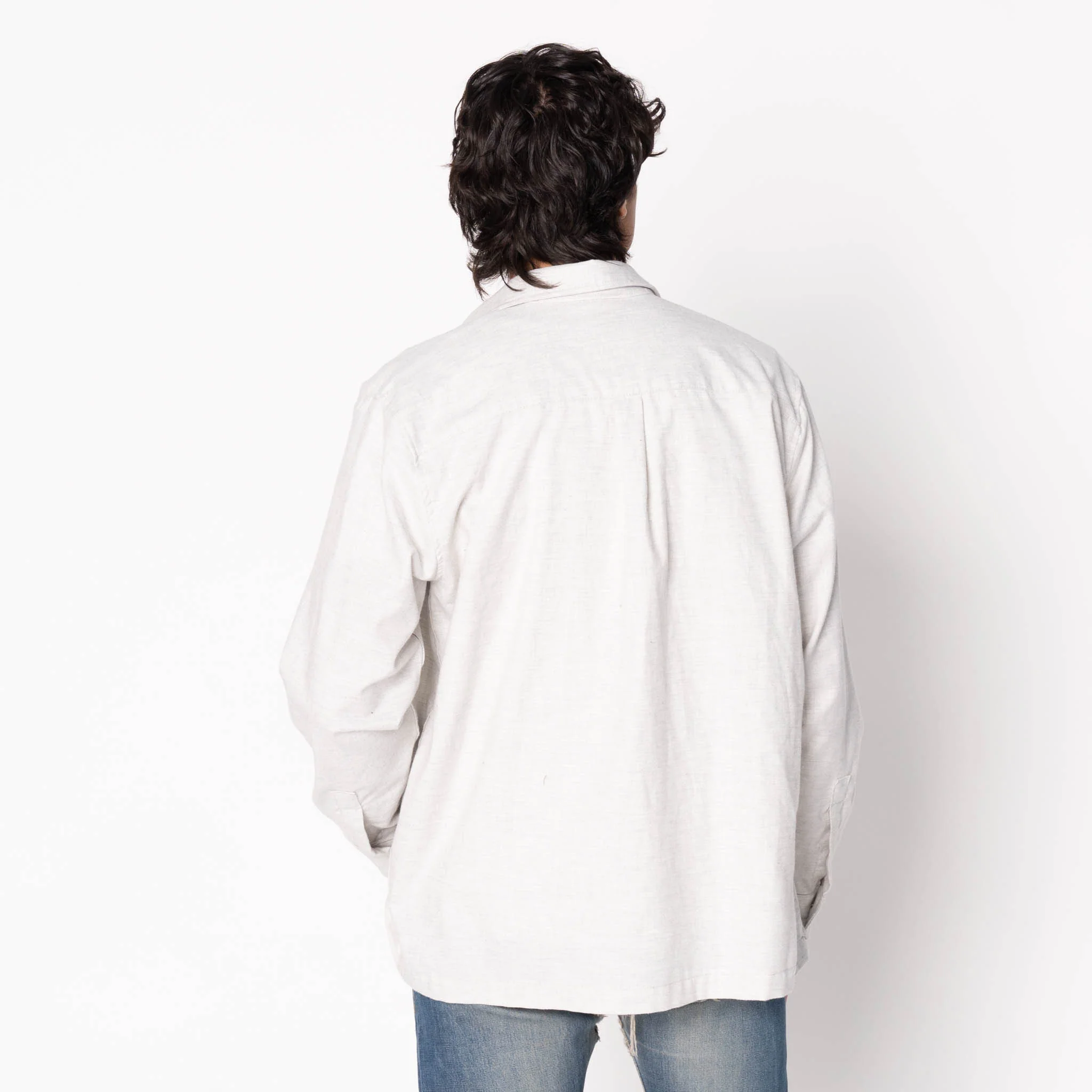 True Shirt - Soft Twill - Pale Grey - Image 3