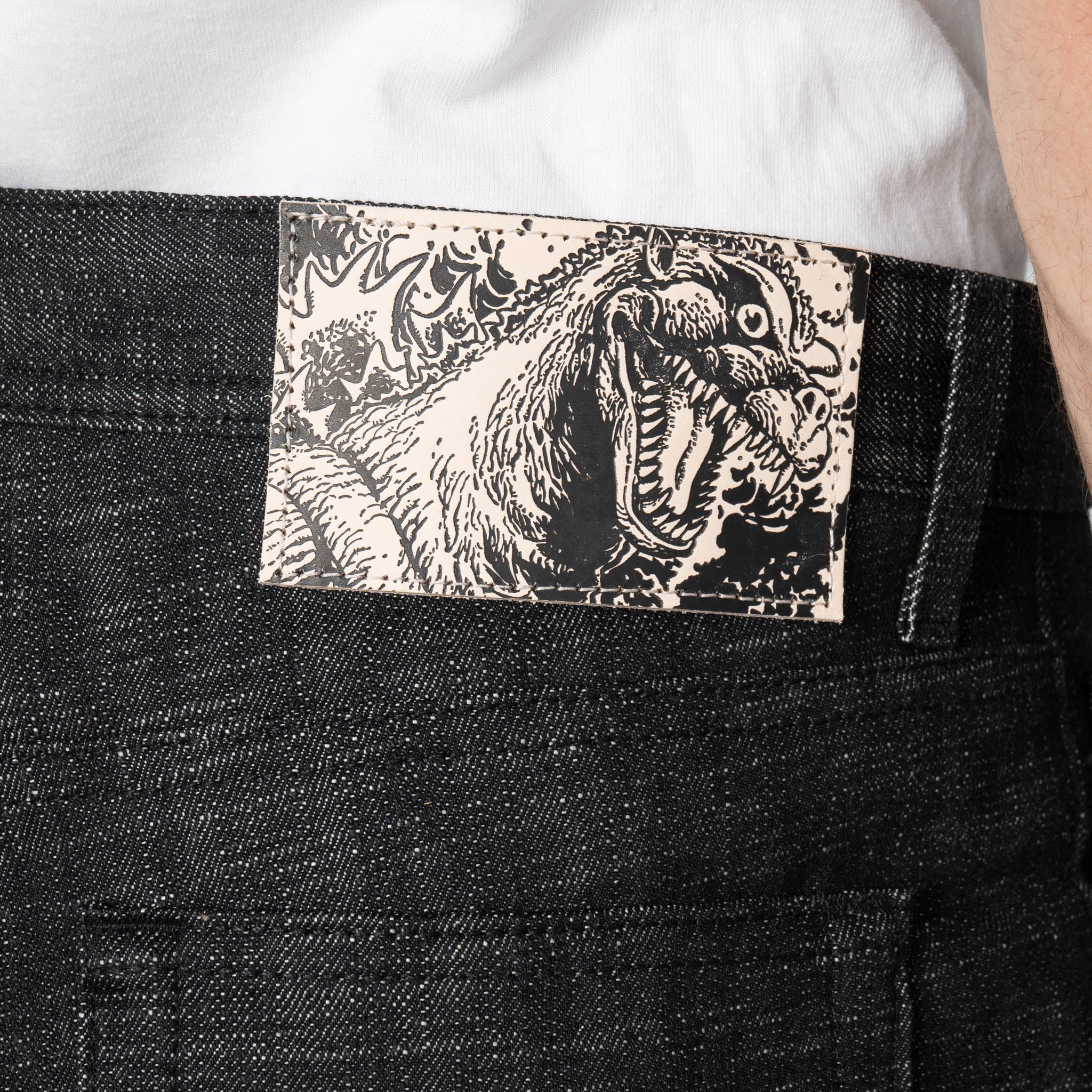 Weird Guy - 1954 Godzilla Selvedge - Black - Image 6
