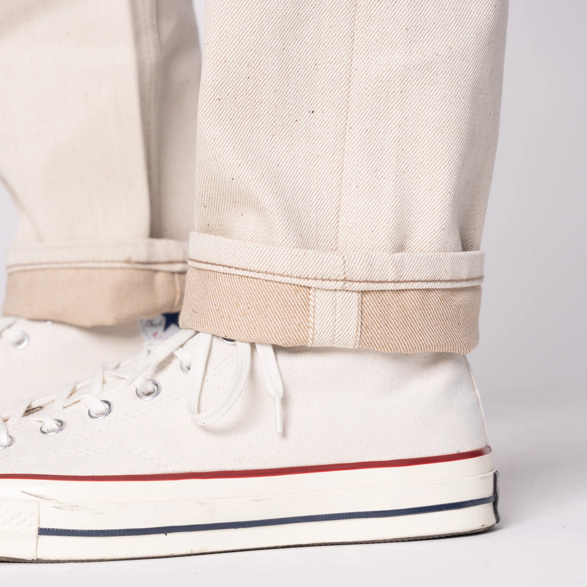 Weird Guy - All Natural Ecru Foxfibre® Selvedge - Image 6