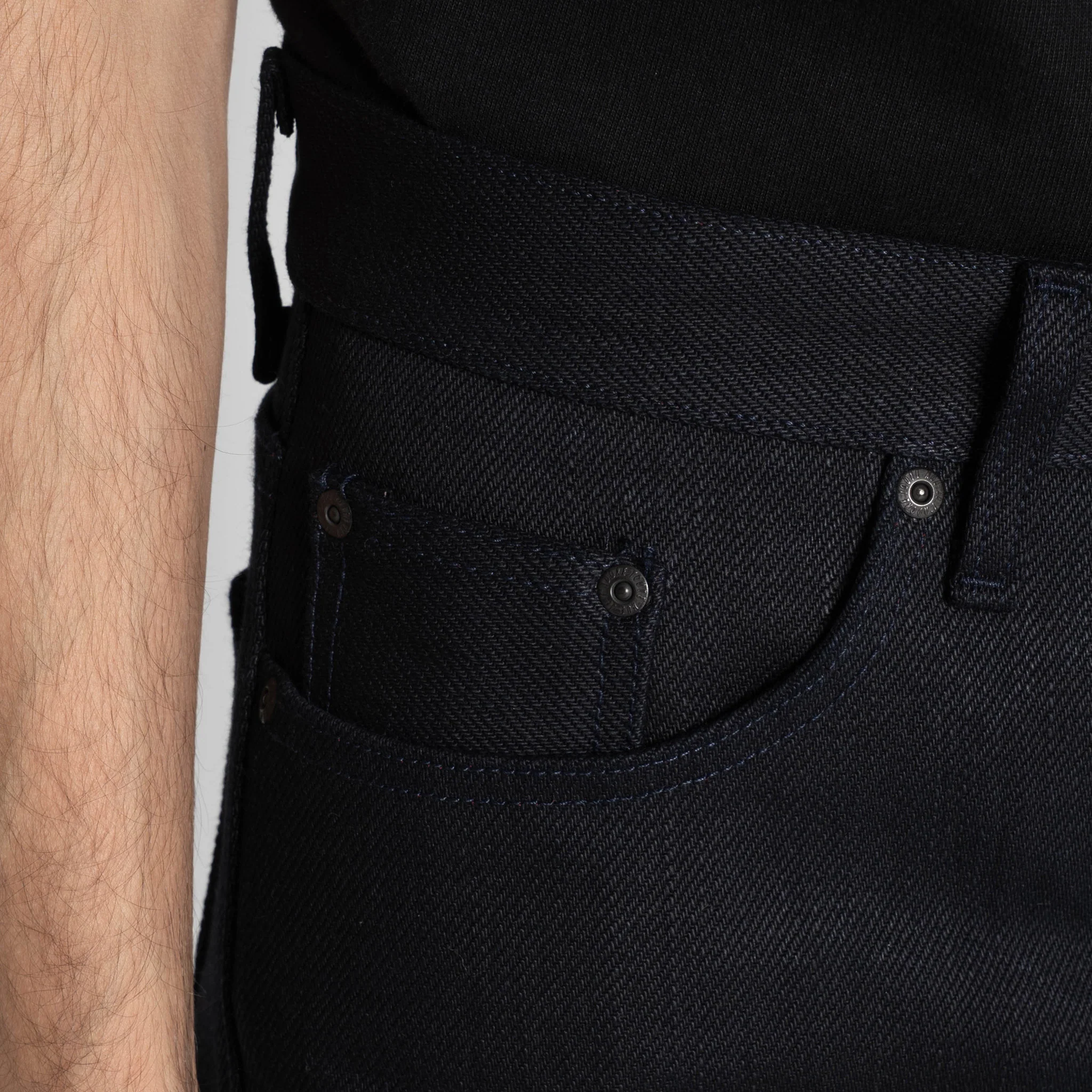 Weird Guy - Blood Brothers Selvedge - Indigo x Black - Image 5