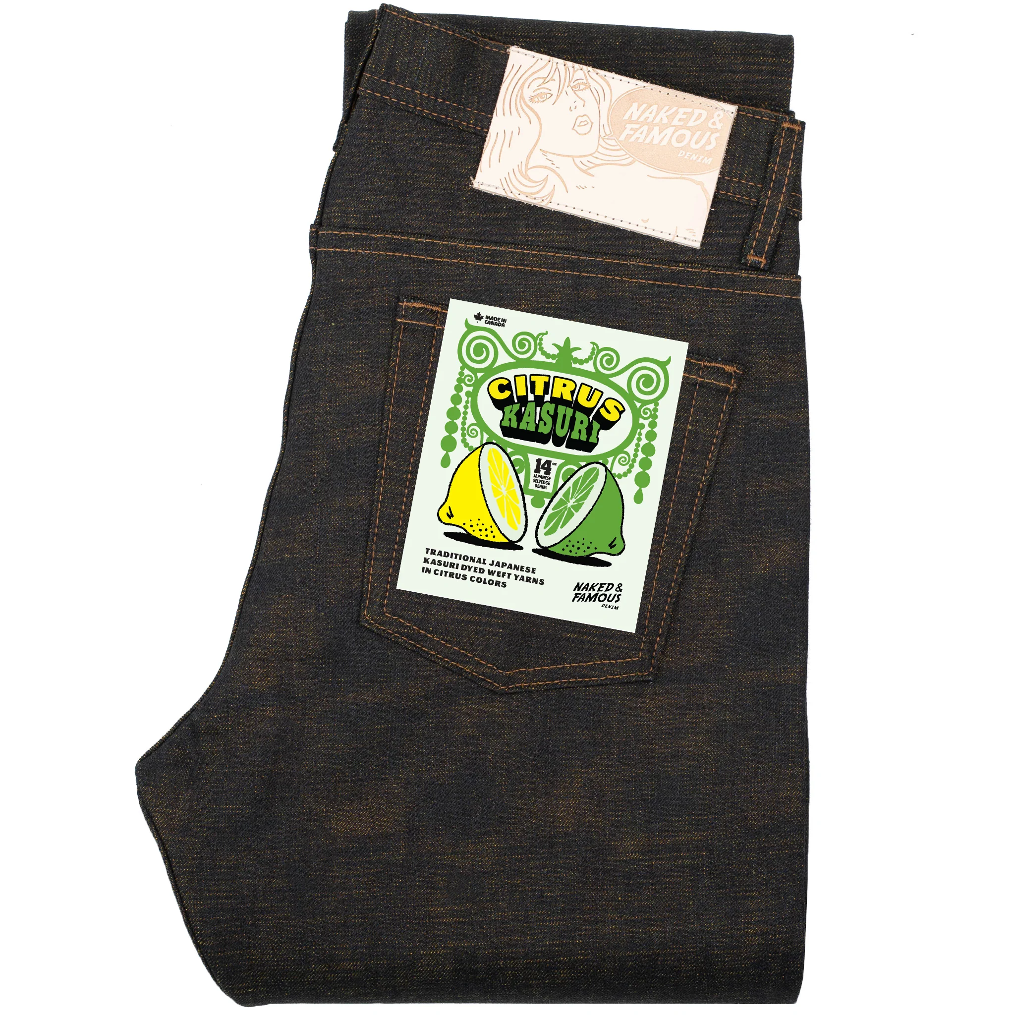 Weird Guy - Citrus Kasuri Selvedge