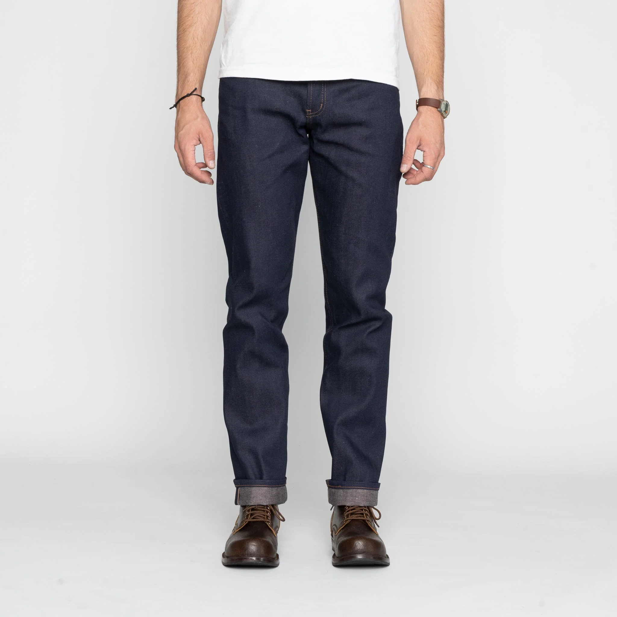 Weird Guy - Coffee Dye Selvedge - Indigo - Image 2
