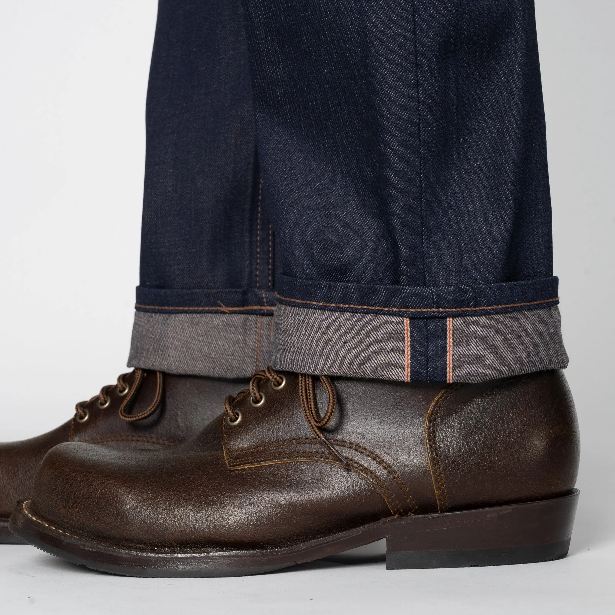 Weird Guy - Coffee Dye Selvedge - Indigo - Image 7