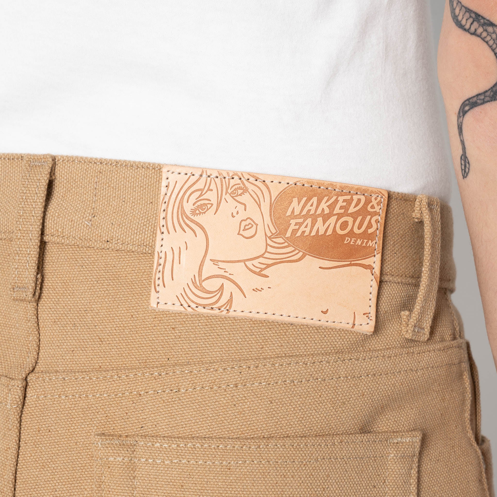 Weird Guy - Fat Fox Selvedge - Brown - Image 6