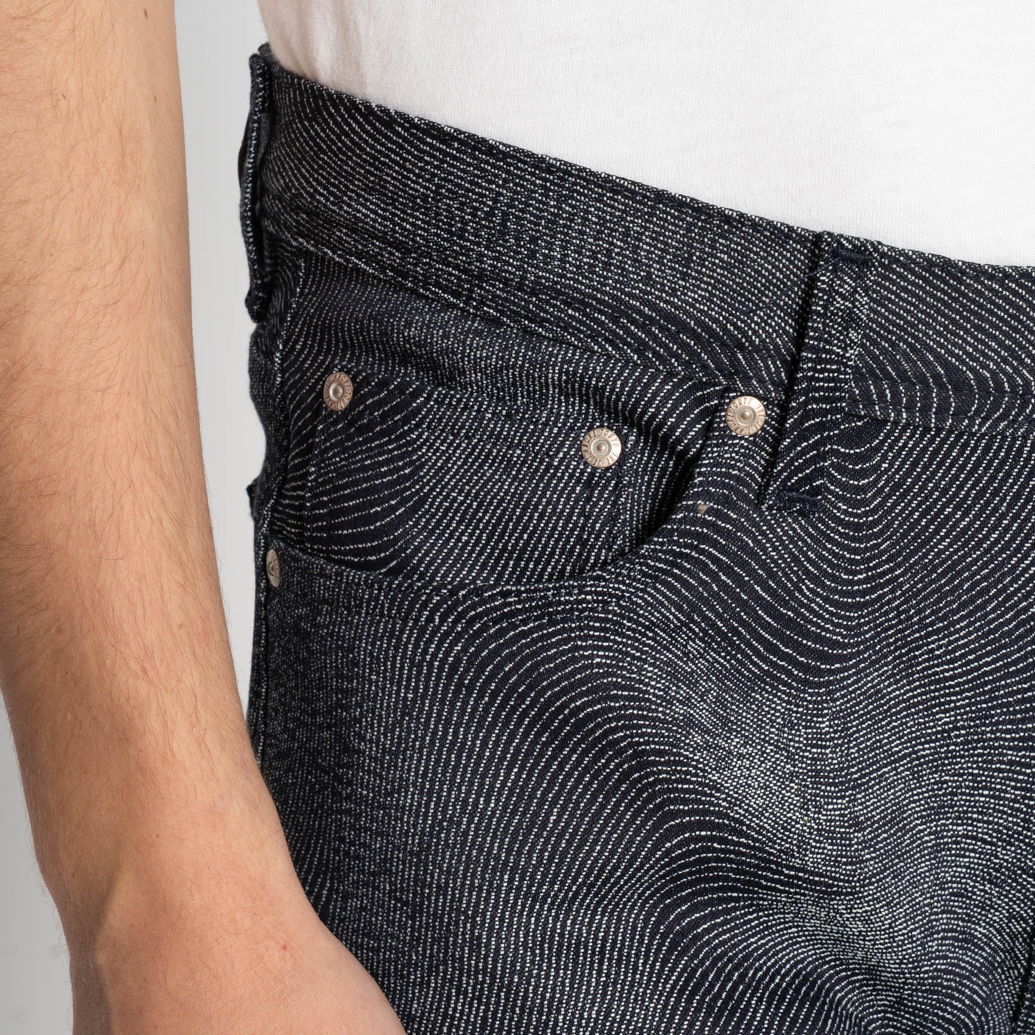 Weird Guy - Fingerprint Denim - Indigo - Image 5