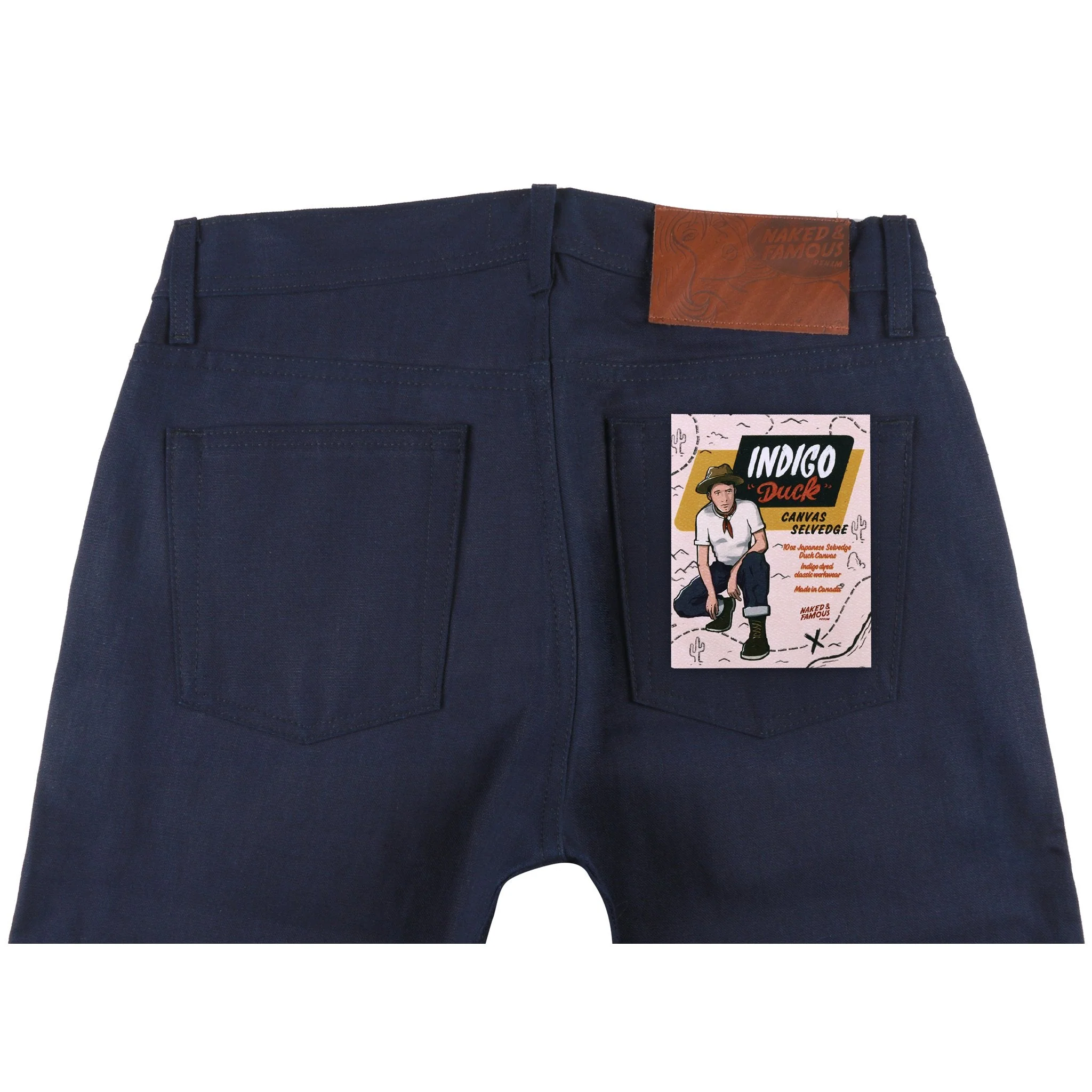 Weird Guy - Indigo Duck Canvas Selvedge - Image 3