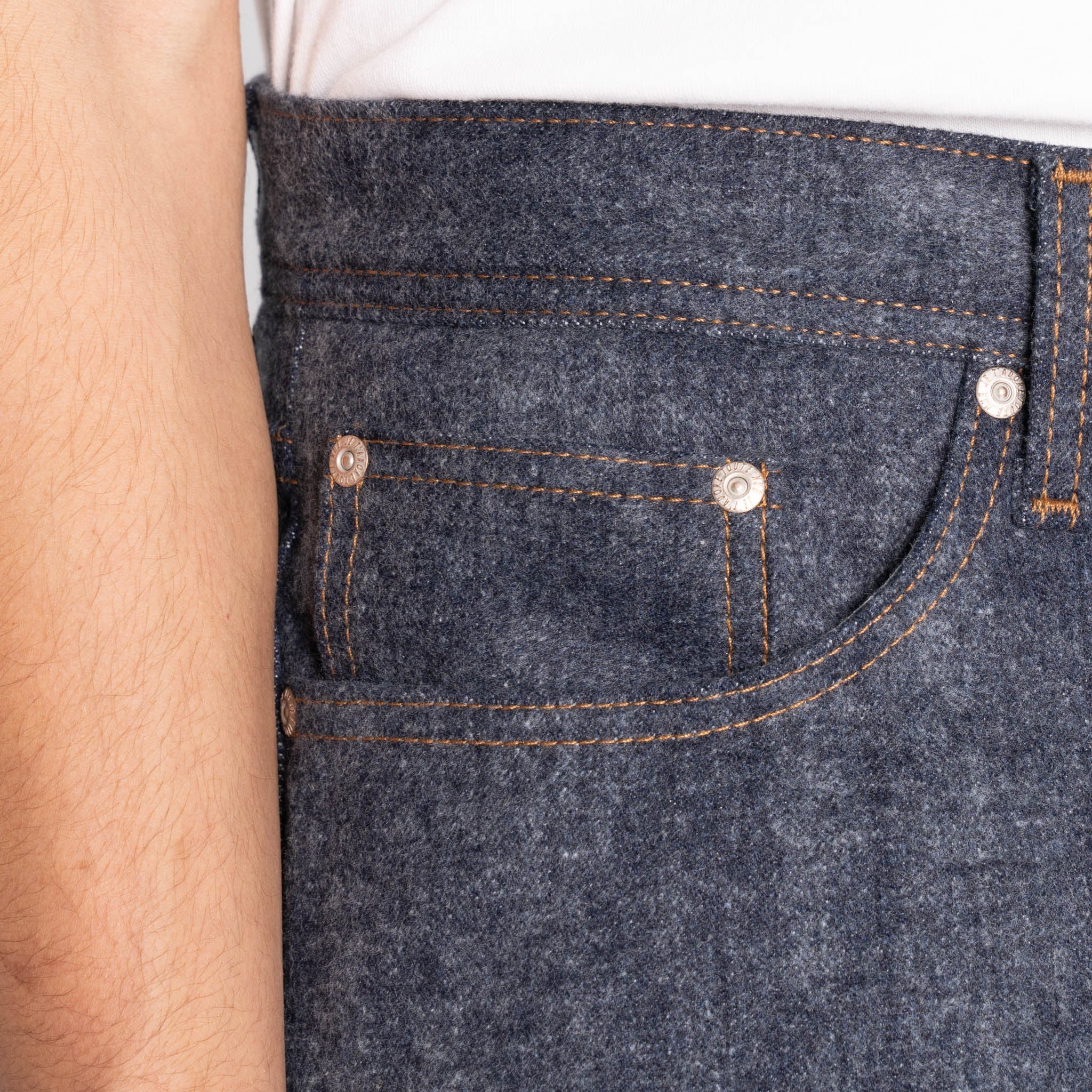 Weird Guy - Max Brush Selvedge - Indigo - Image 4