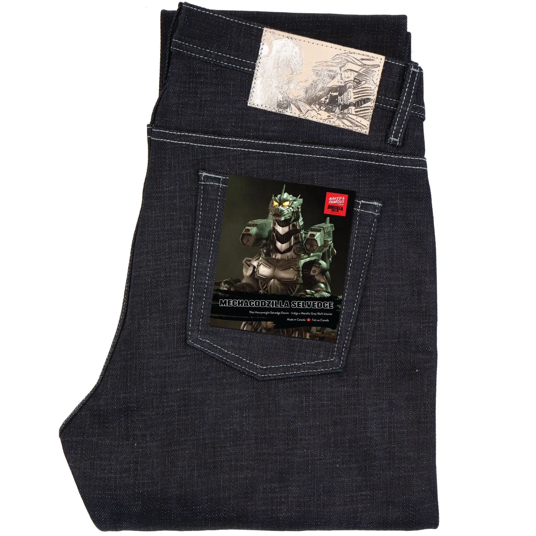 Weird Guy - Mechagodzilla Selvedge - Indigo