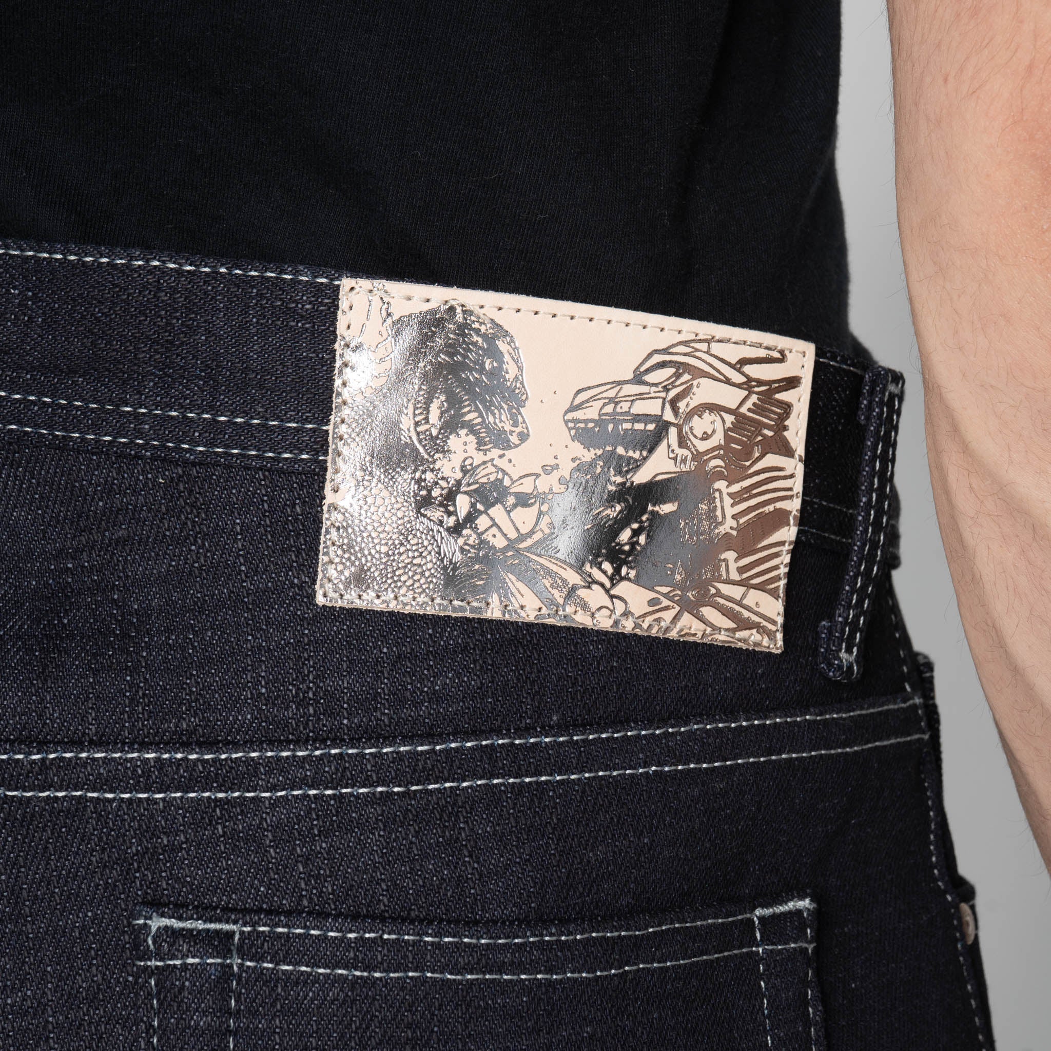 Weird Guy - Mechagodzilla Selvedge - Indigo - Image 6