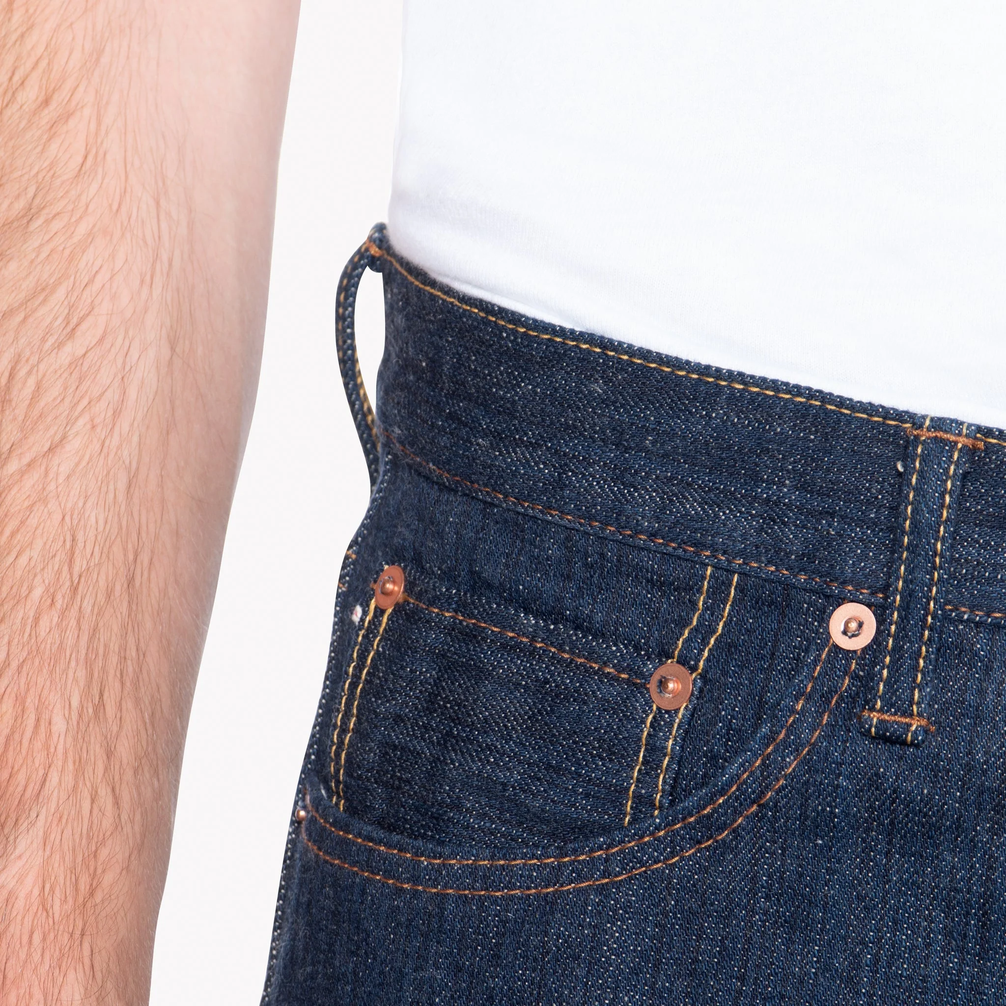 Weird Guy - MIJ9 - "Tennen Ai" Natural Indigo Slub Selvedge - Image 4