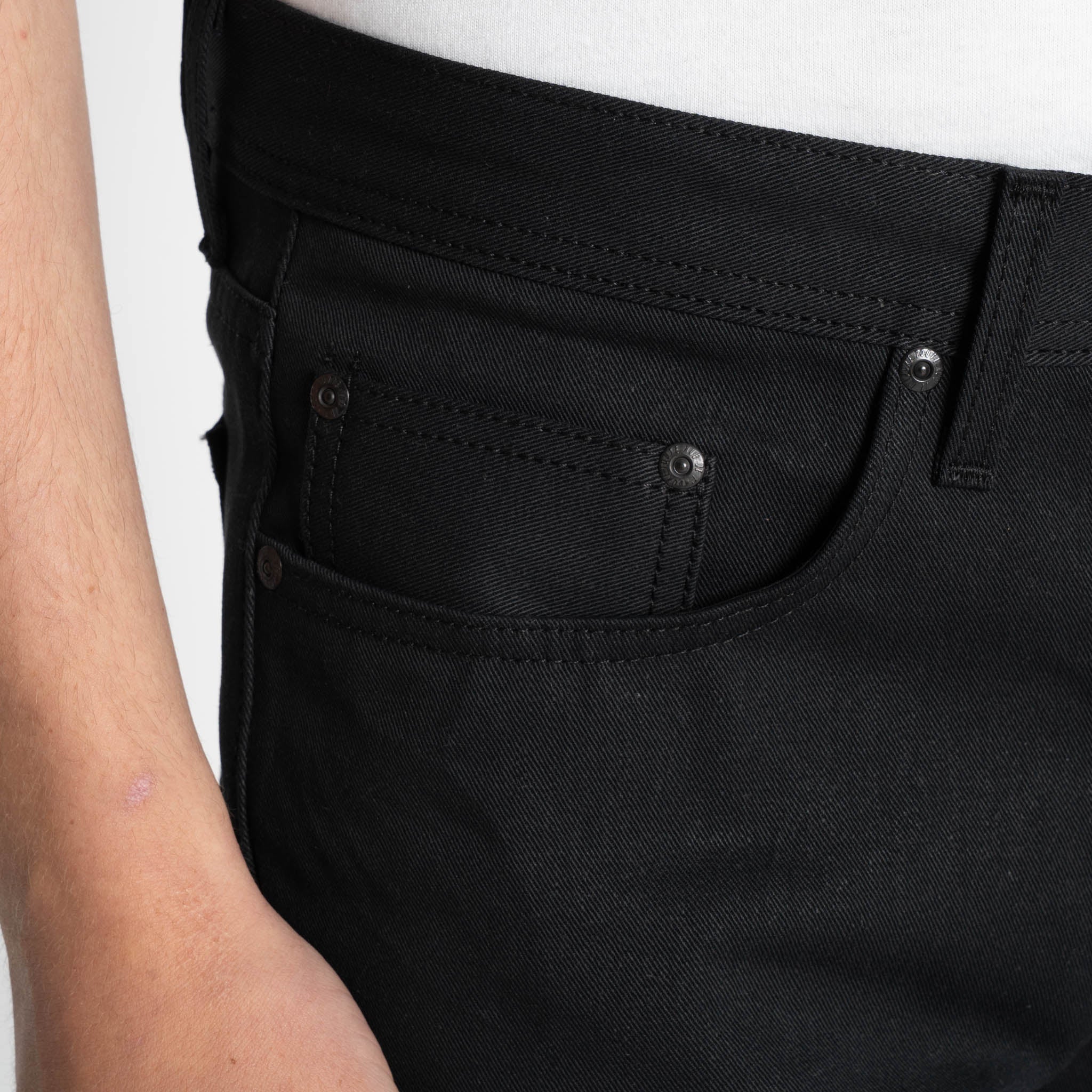 Weird Guy - Selvedge Slacks Black - Image 5