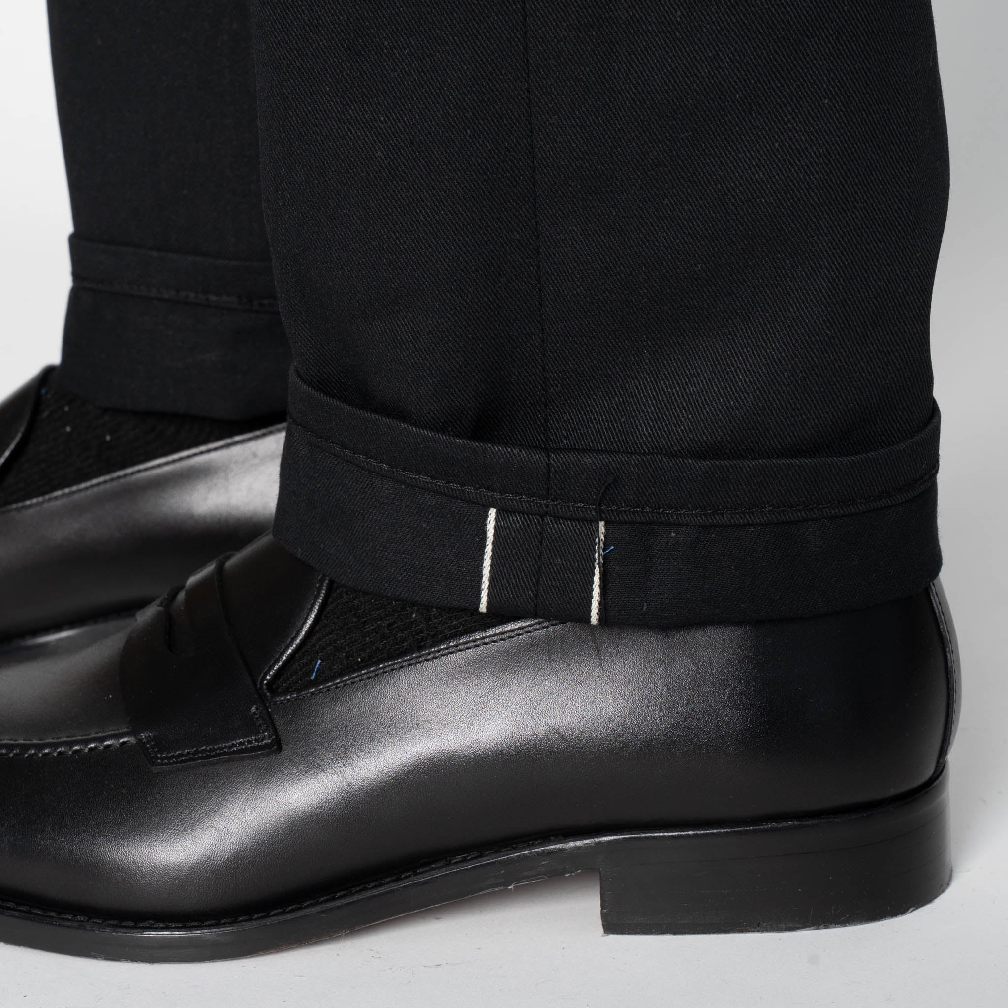 Weird Guy - Selvedge Slacks Black - Image 7