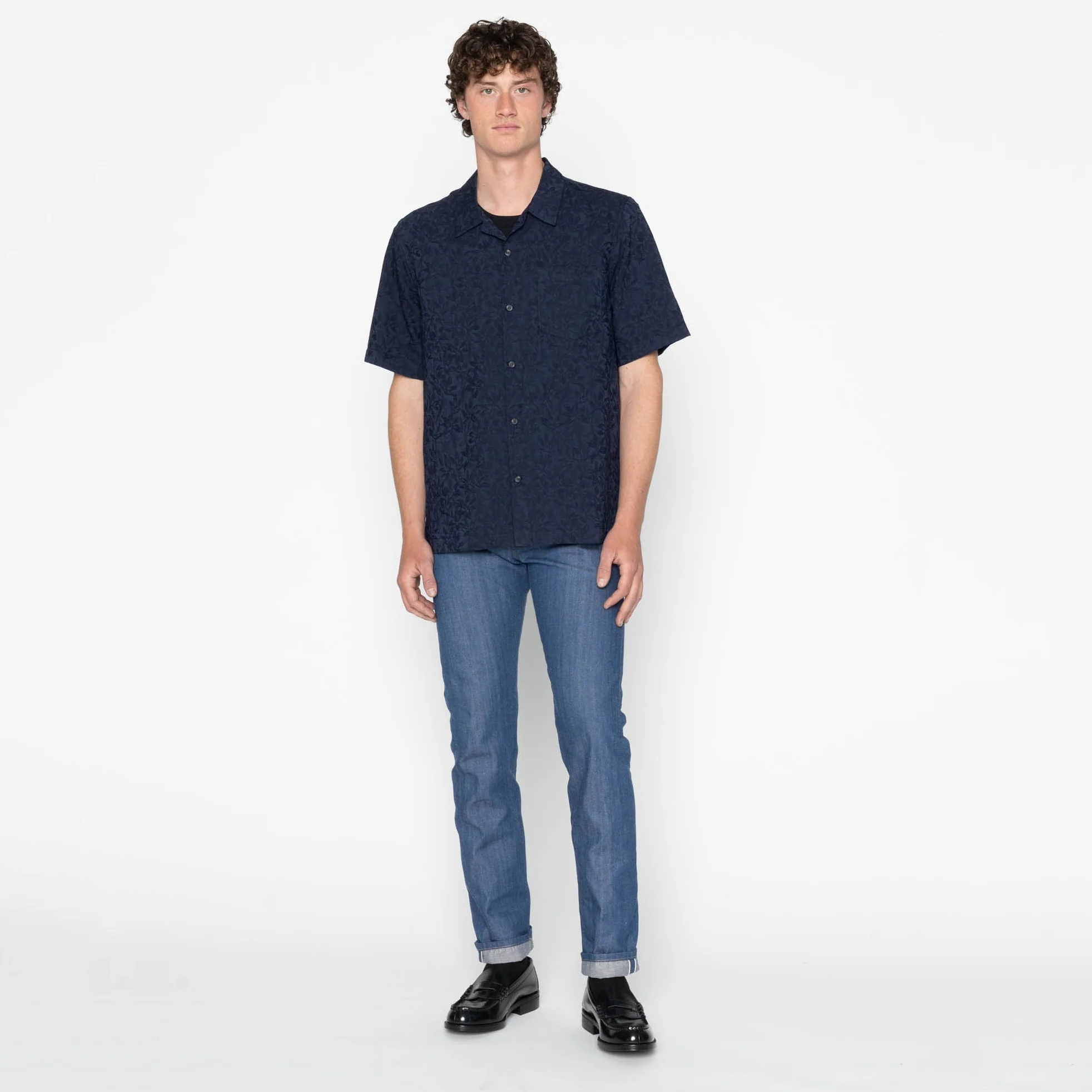 Weird Guy - The Cat’s Pyjamas Selvedge - Blue - Image 8