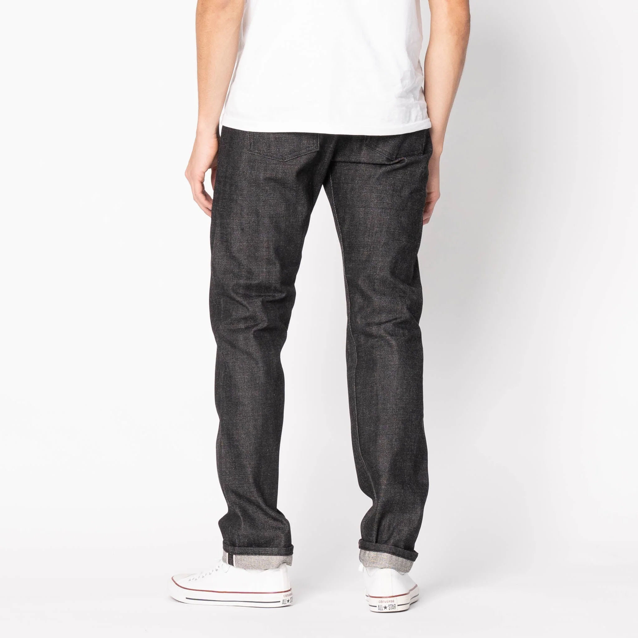 Weird Guy - Yatagarasu Selvedge - Black - Image 3