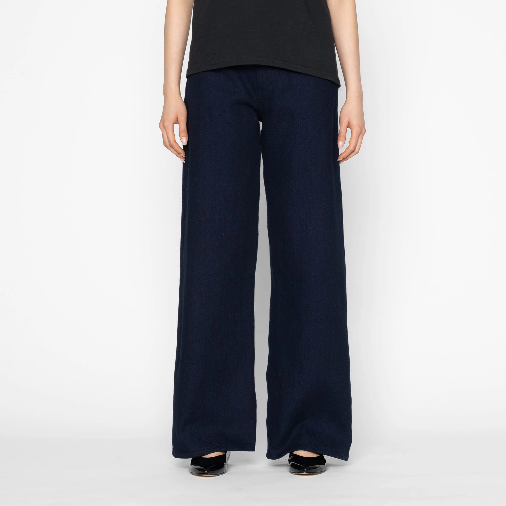 Wide Wild West - Maekake Dobby - Indigo - Image 2