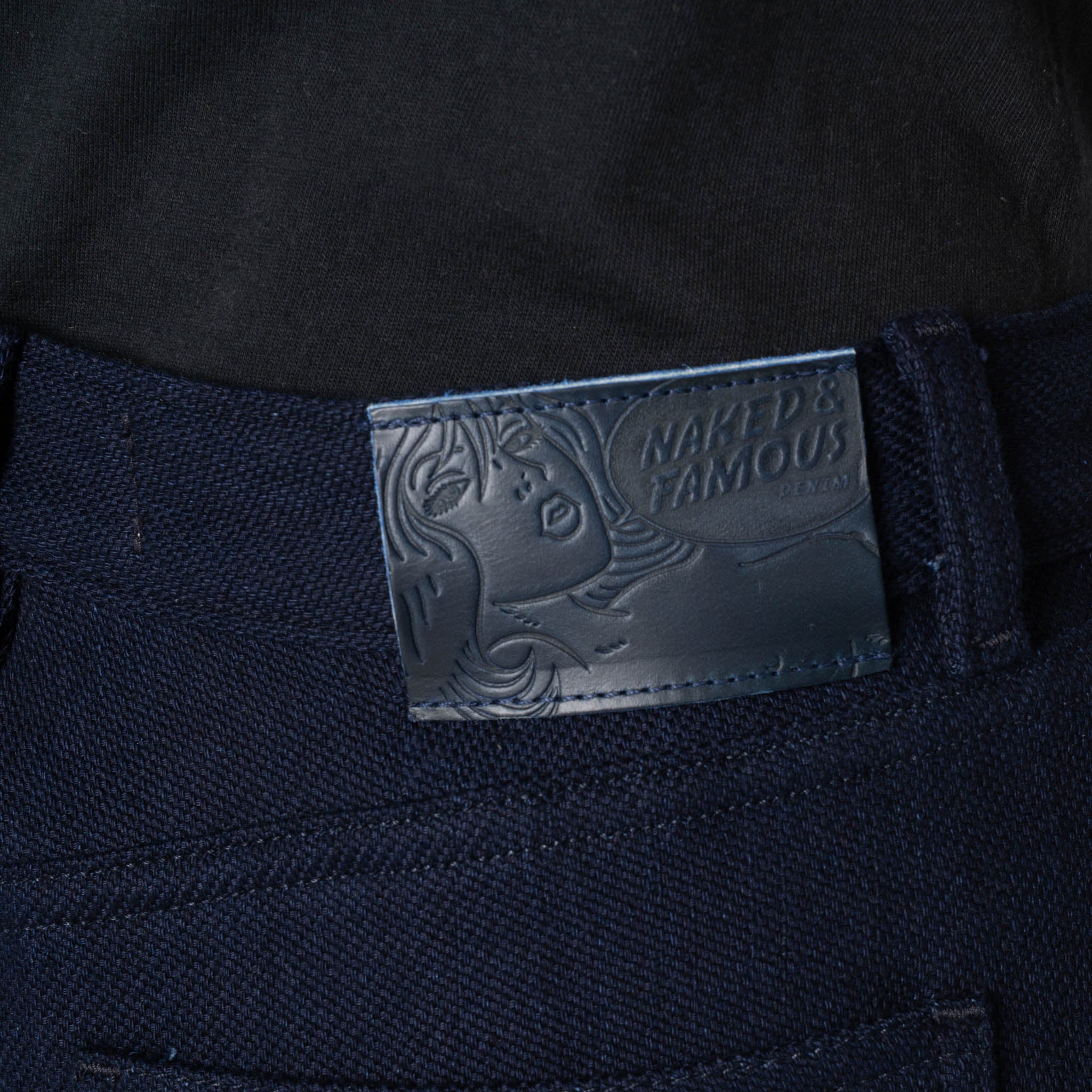 Wide Wild West - Maekake Dobby - Indigo - Image 6