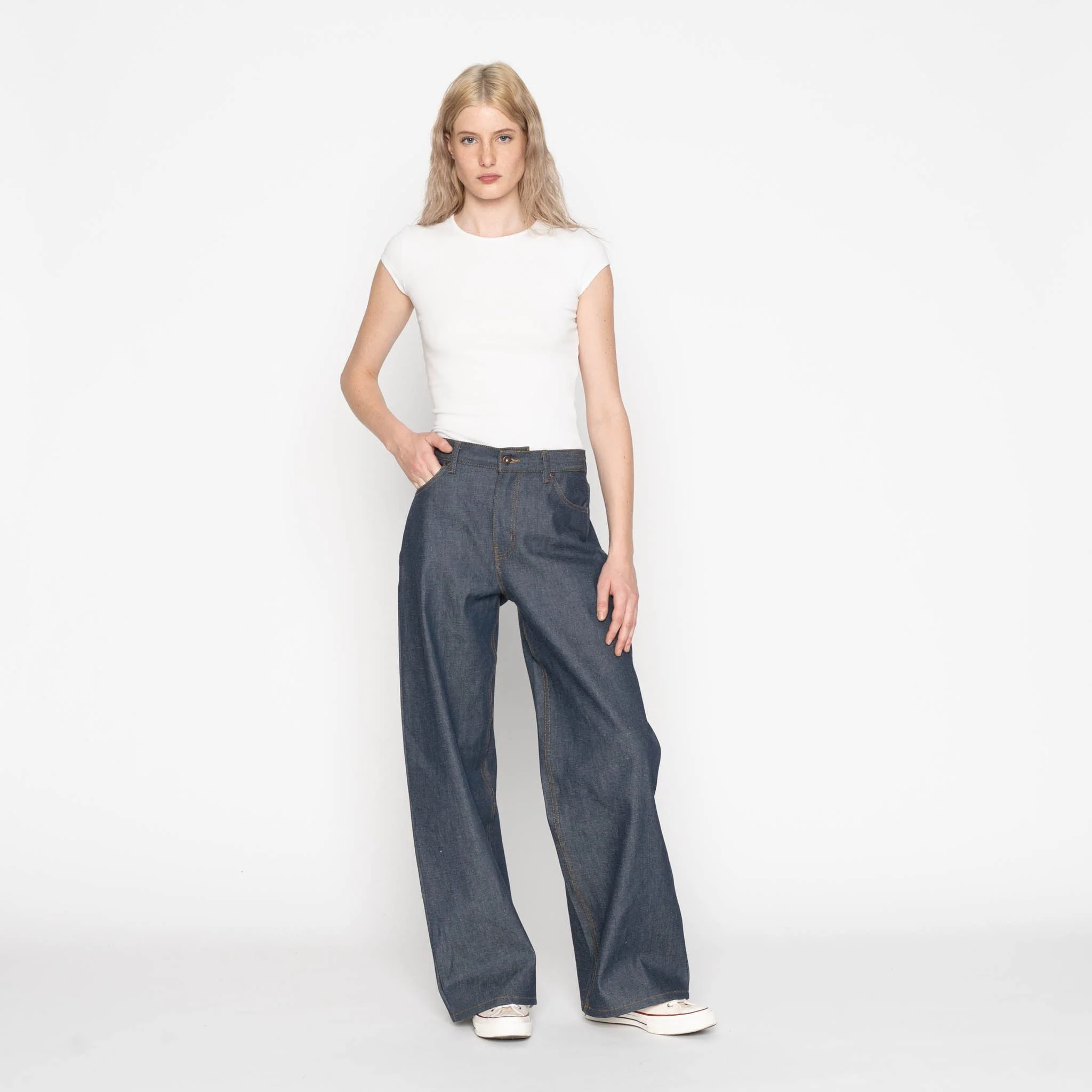 Wide Wild West  - Natural Indigo - Indigo - Image 2