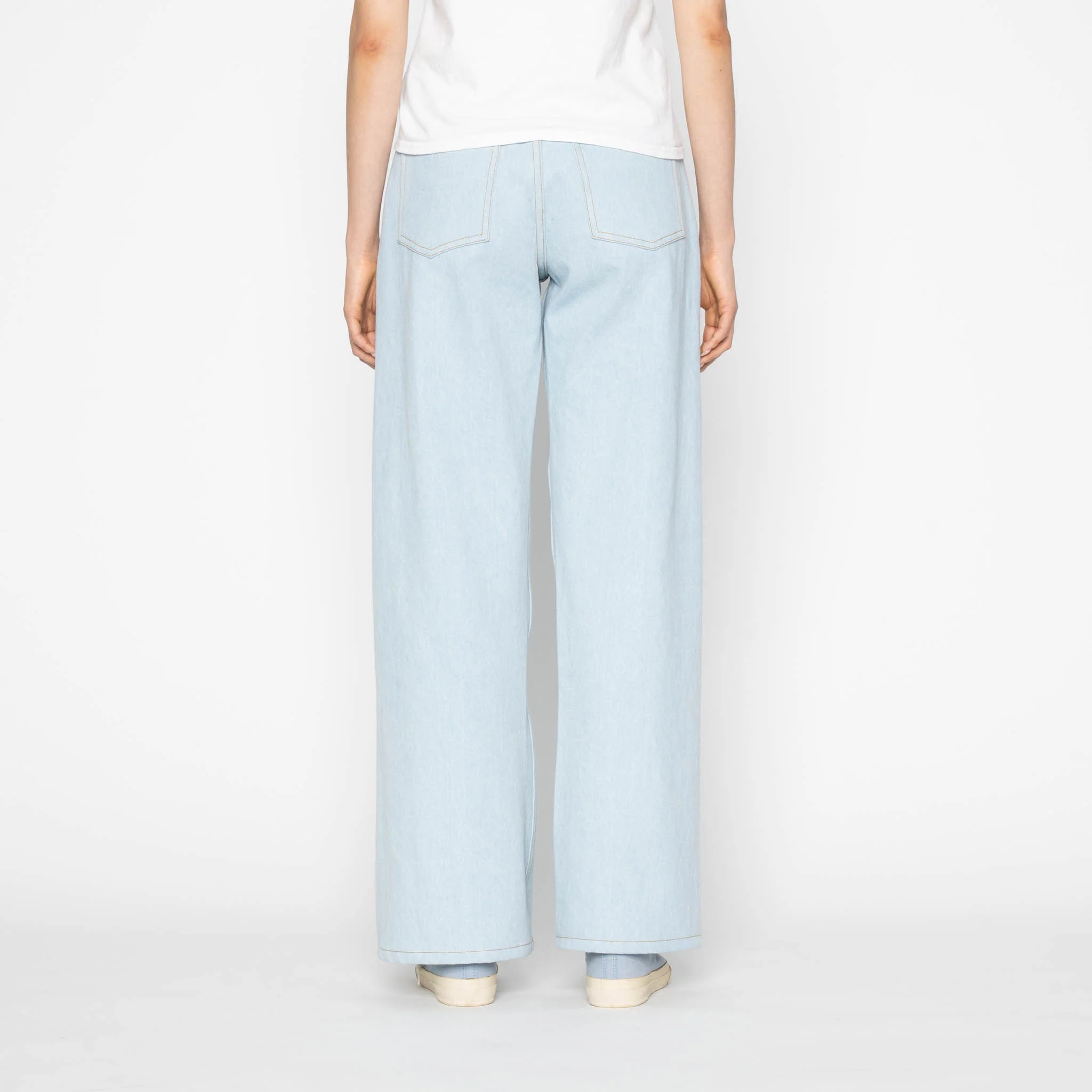 Wide Wild West - Secret Agent Denim - Bleach Blue - Image 4