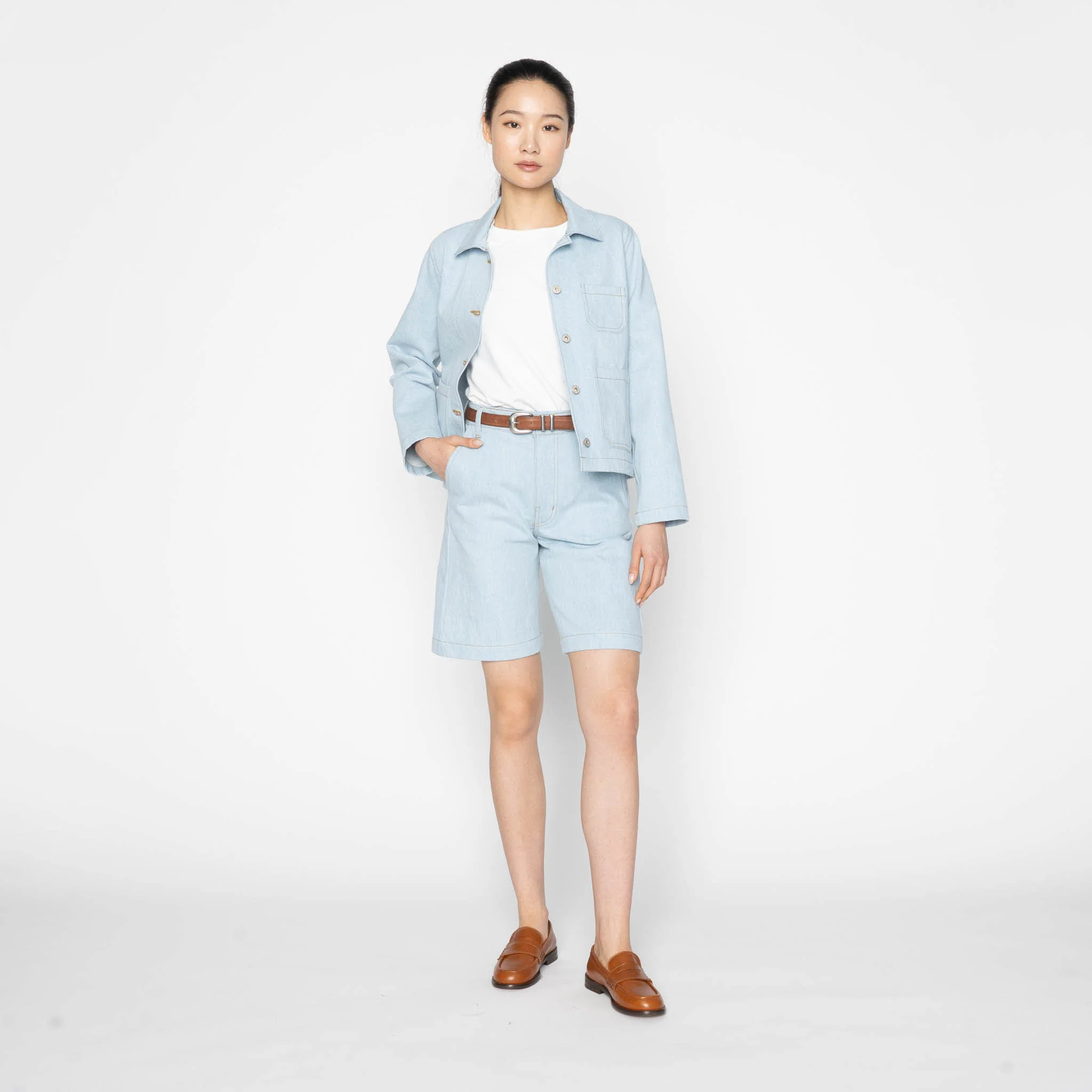 Jessie - Womens Buffalo Belt - Tan - Image 4
