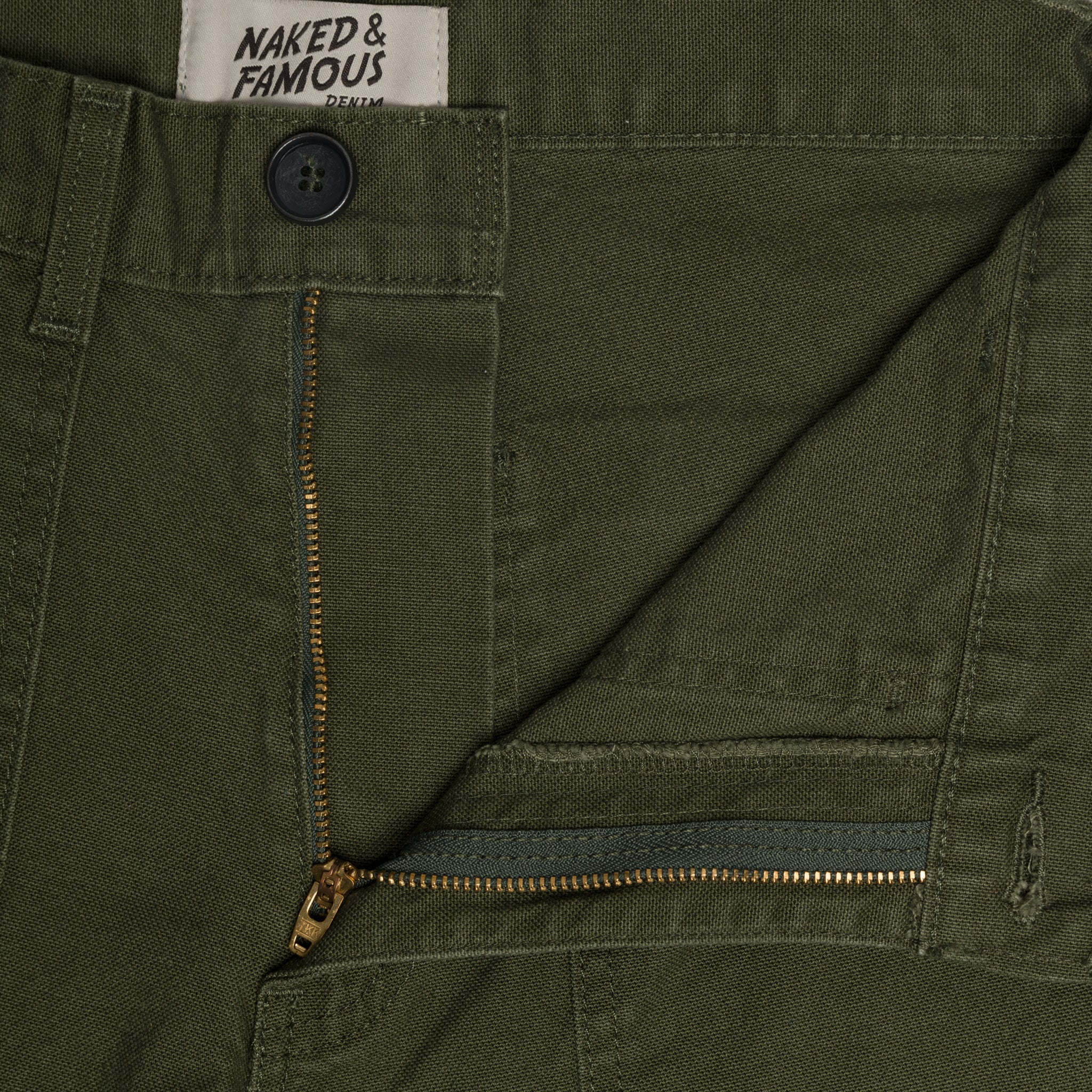 Women's - Fatigue Pant - Green Canvas - Image 5